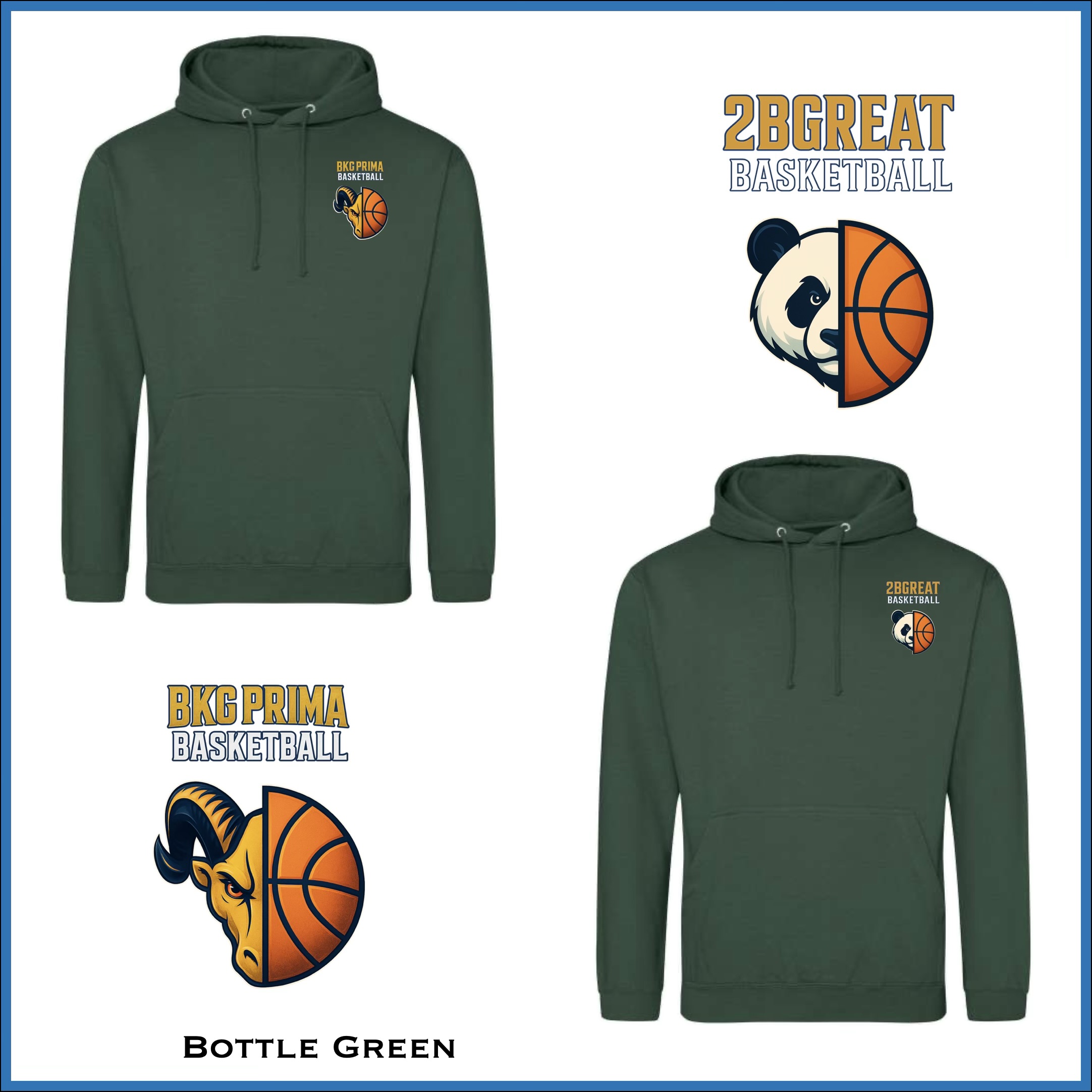 BKG PRIMA / 2BGreat Basketball Classic Hoodie - Image 11