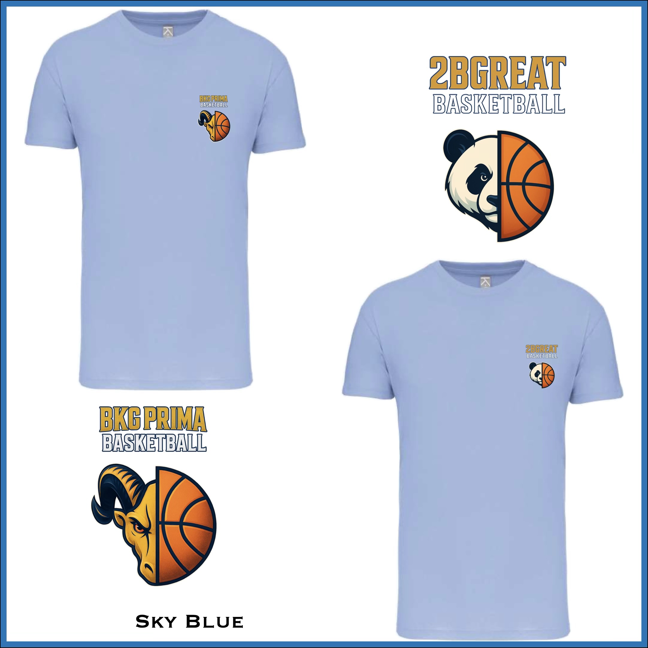 BKG PRIMA / 2BGreat Basketball Fan Tee - Image 29