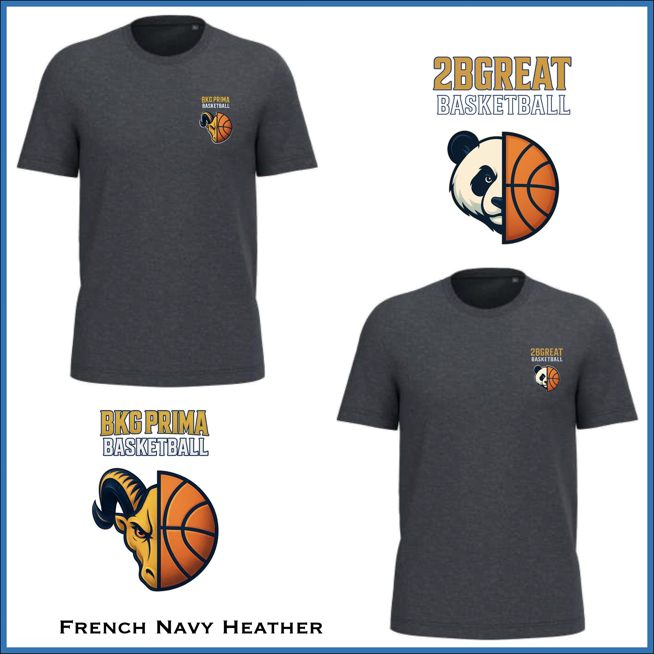 BKG PRIMA / 2BGreat Basketball Fan Tee - Image 13