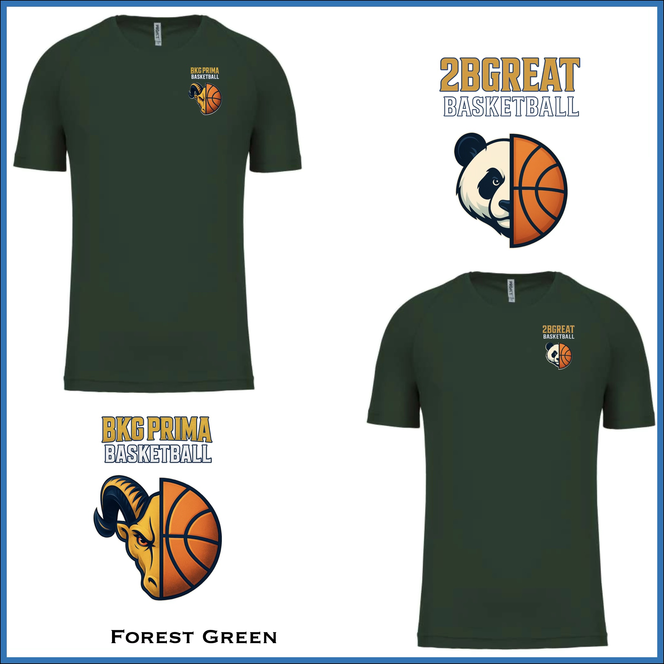 BKG PRIMA / 2BGreat Basketball Performance Tee - Image 10