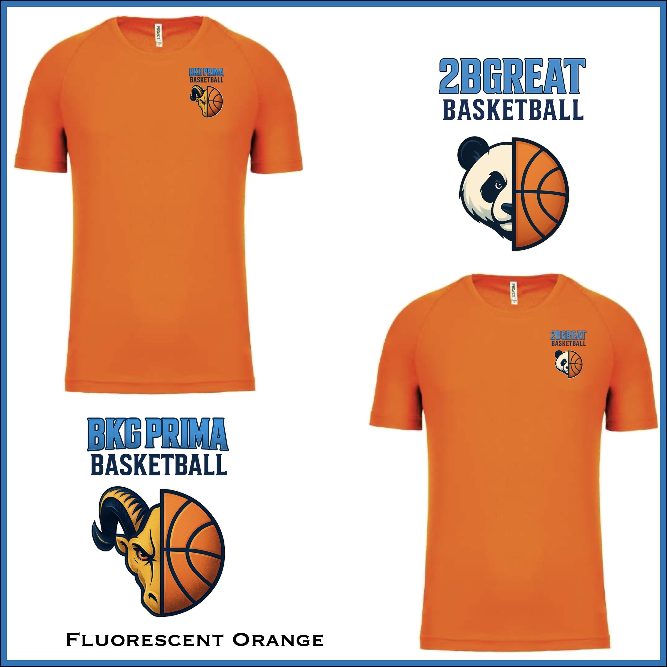 BKG PRIMA / 2BGreat Basketball Performance Tee - Image 8