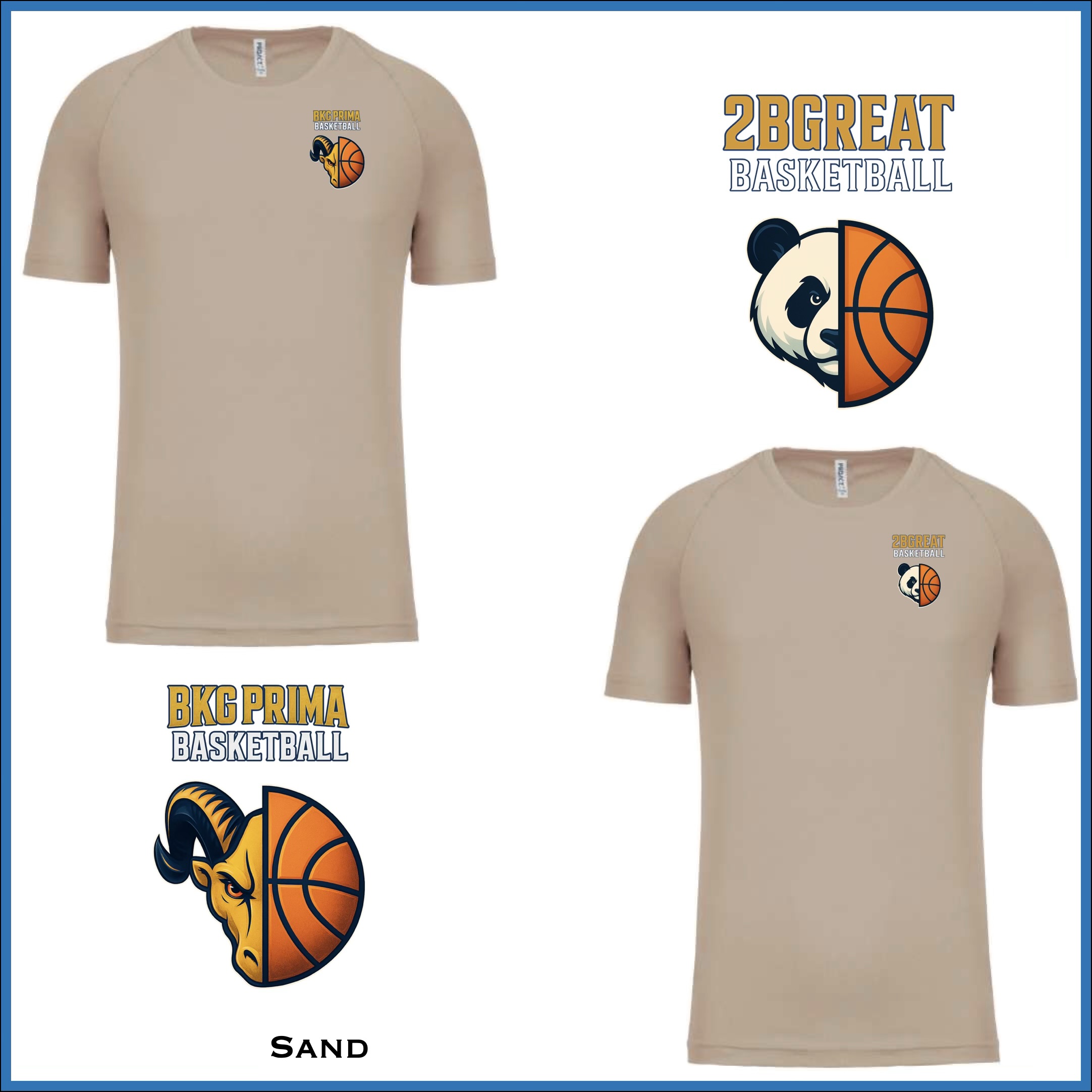 BKG PRIMA / 2BGreat Basketball Performance Tee - Image 20