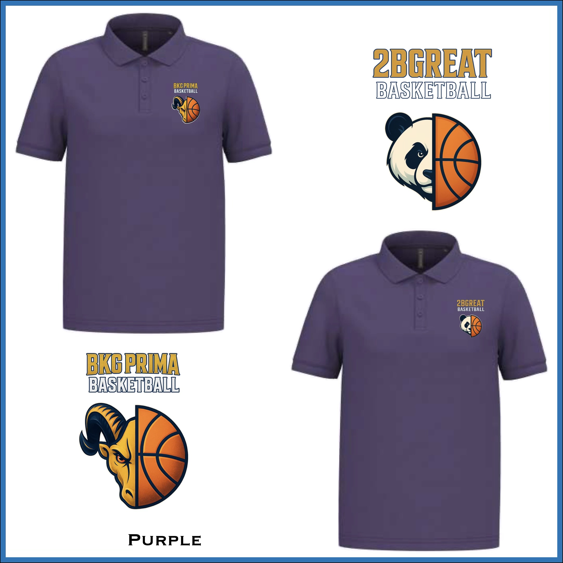 BKG PRIMA / 2BGreat Basketball Classic Piqué Polo - Image 19