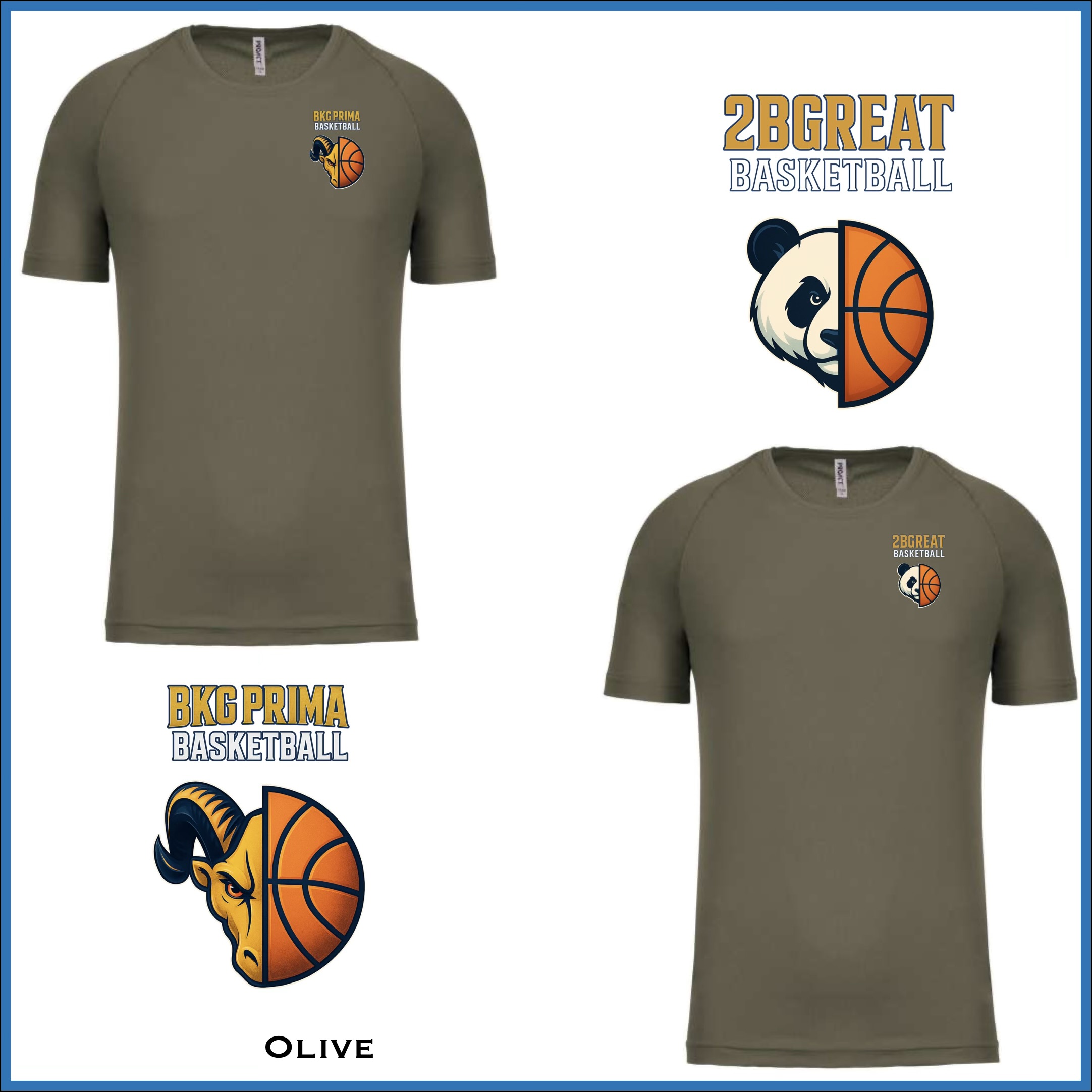 BKG PRIMA / 2BGreat Basketball Performance Tee - Image 16