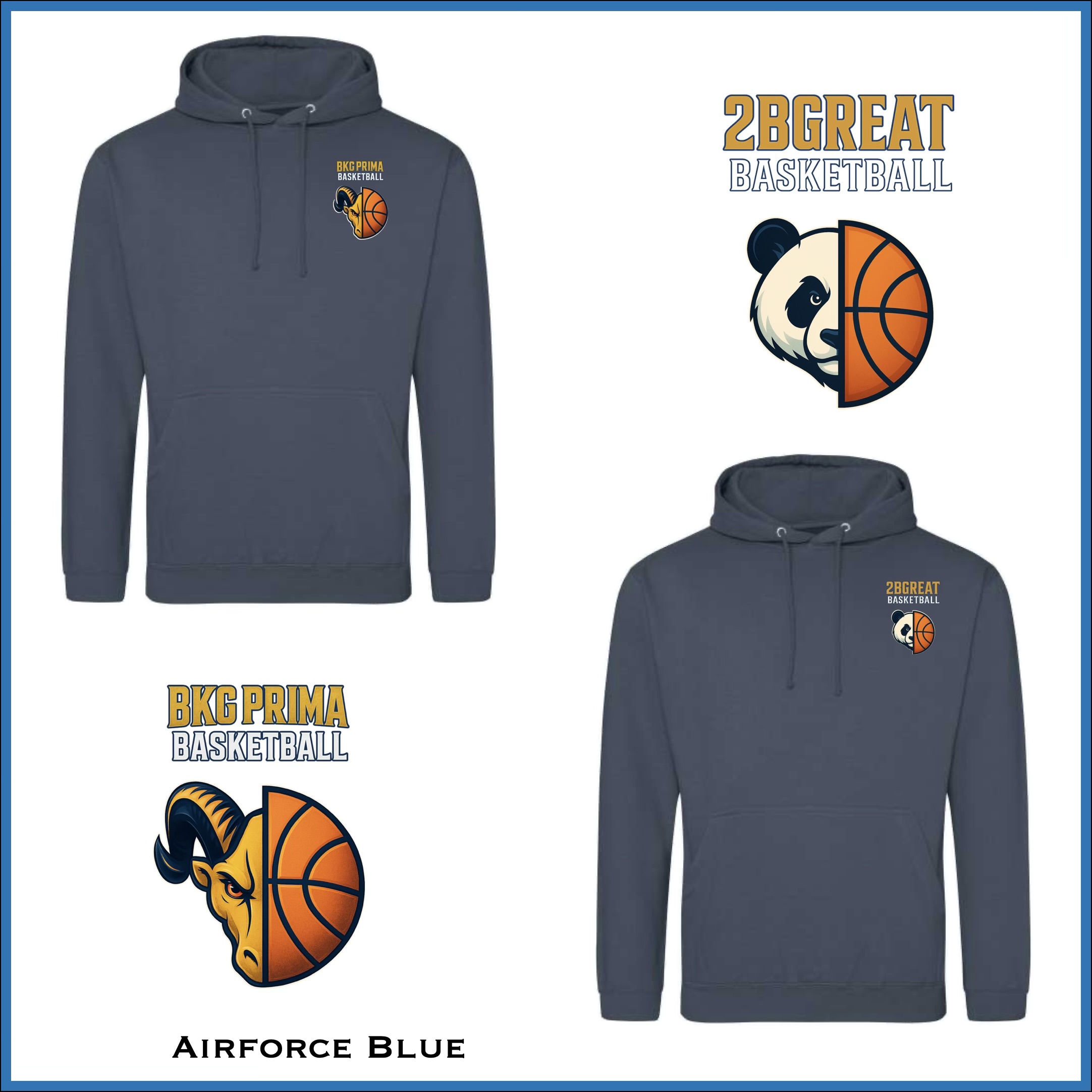 BKG PRIMA / 2BGreat Basketball Classic Hoodie - Image 5