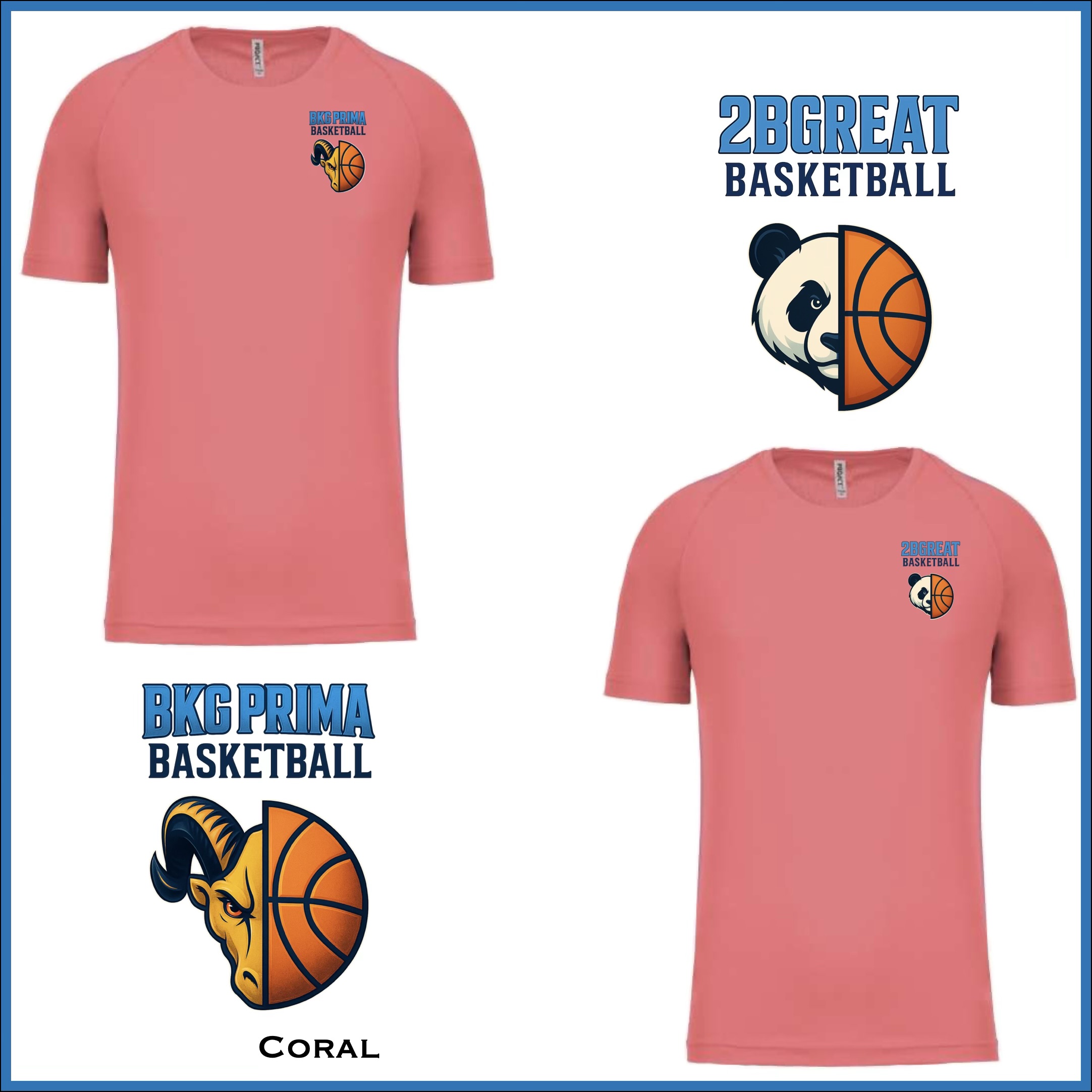 BKG PRIMA / 2BGreat Basketball Performance Tee - Image 5