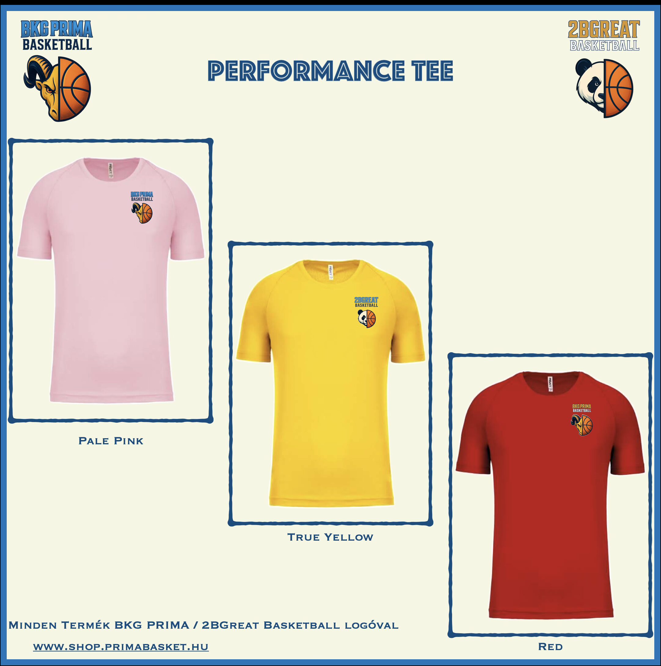 BKG PRIMA / 2BGreat Basketball Performance Tee - Image 2