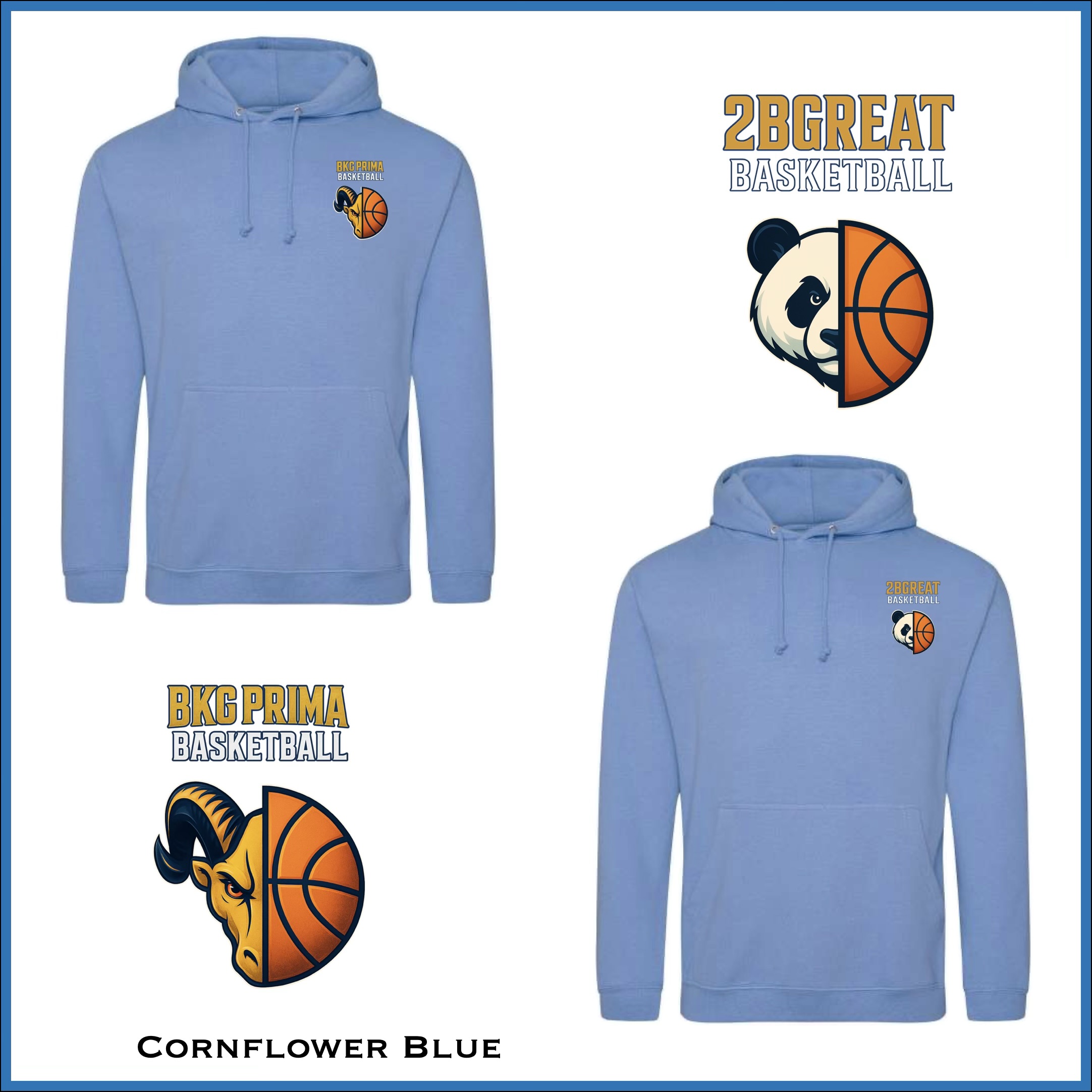 BKG PRIMA / 2BGreat Basketball Classic Hoodie - Image 18