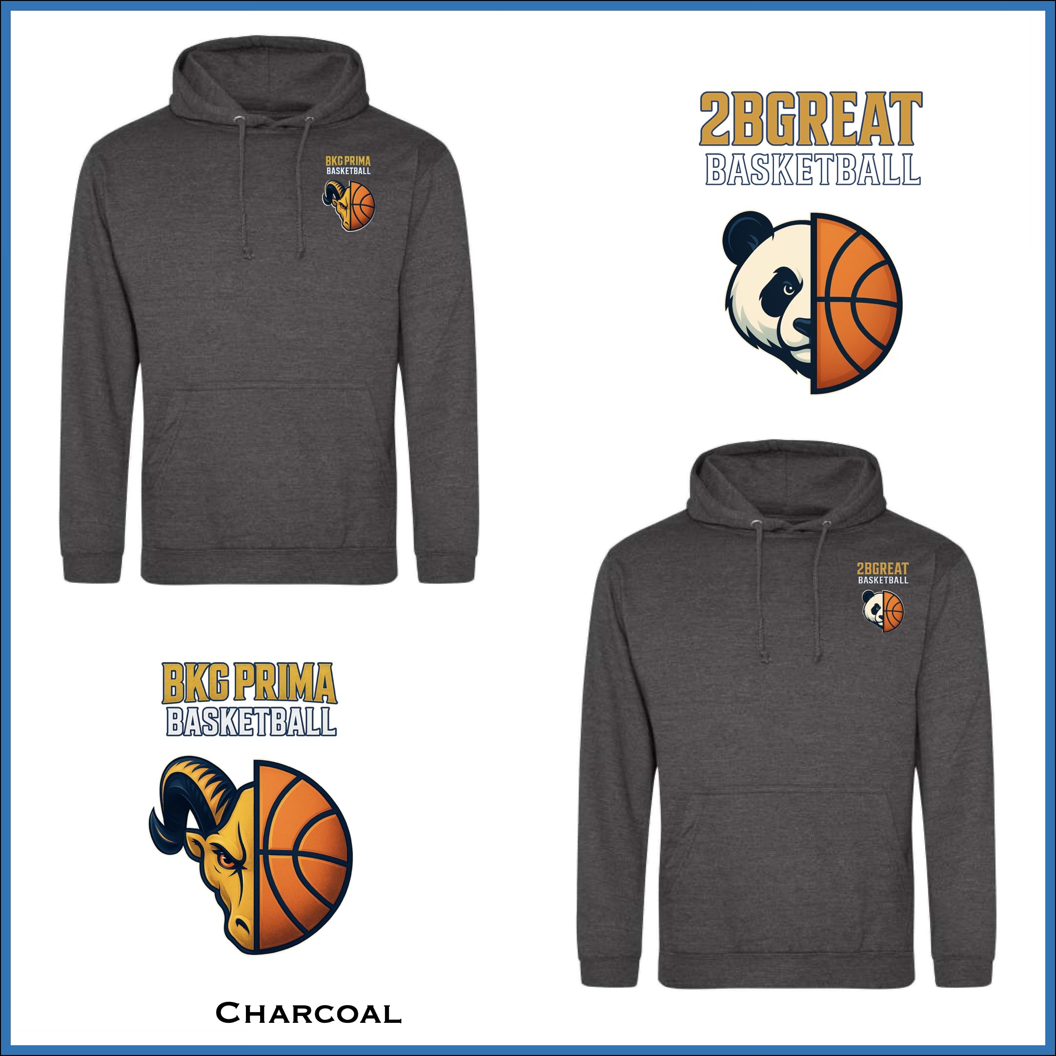 BKG PRIMA / 2BGreat Basketball Classic Hoodie - Image 17