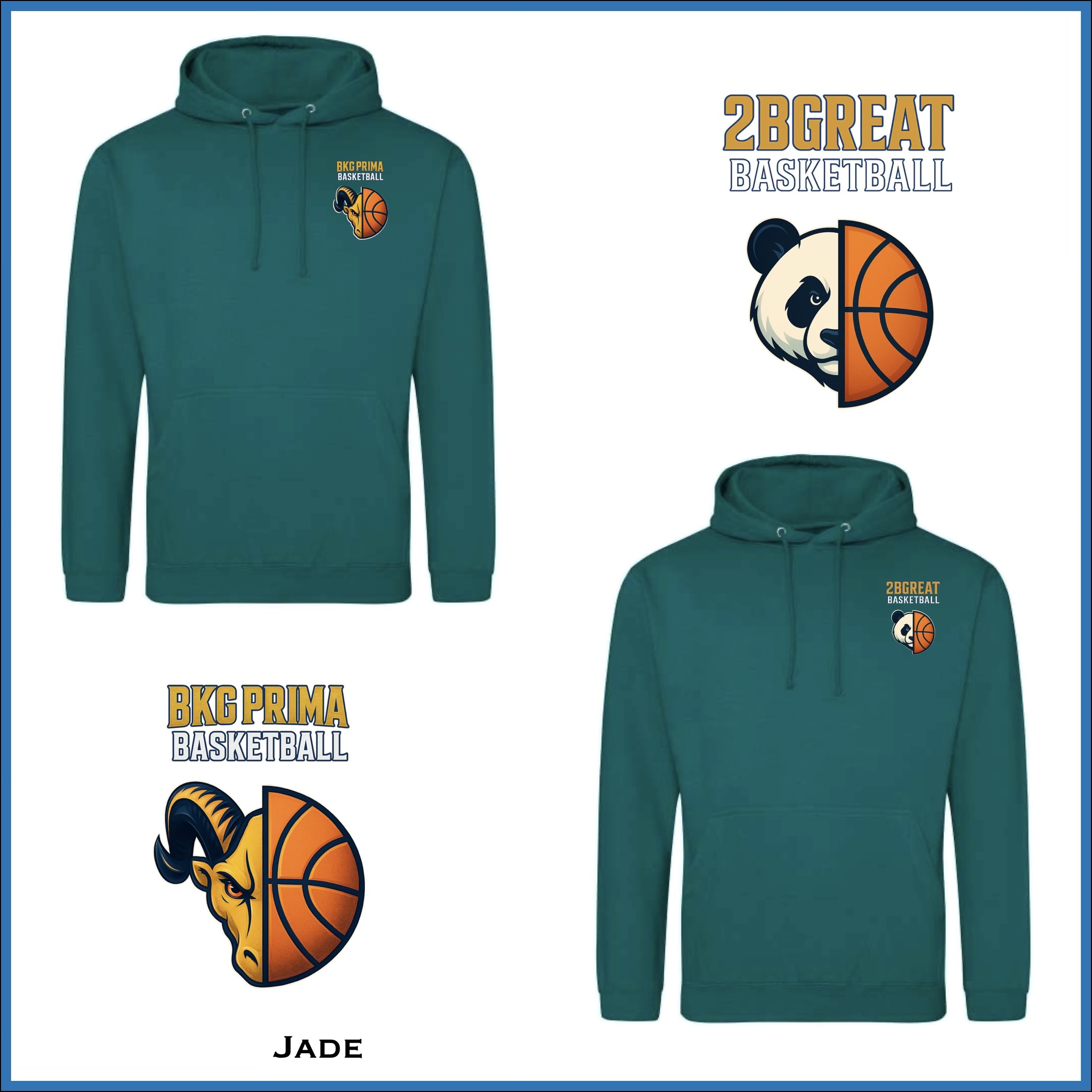 BKG PRIMA / 2BGreat Basketball Classic Hoodie - Image 30