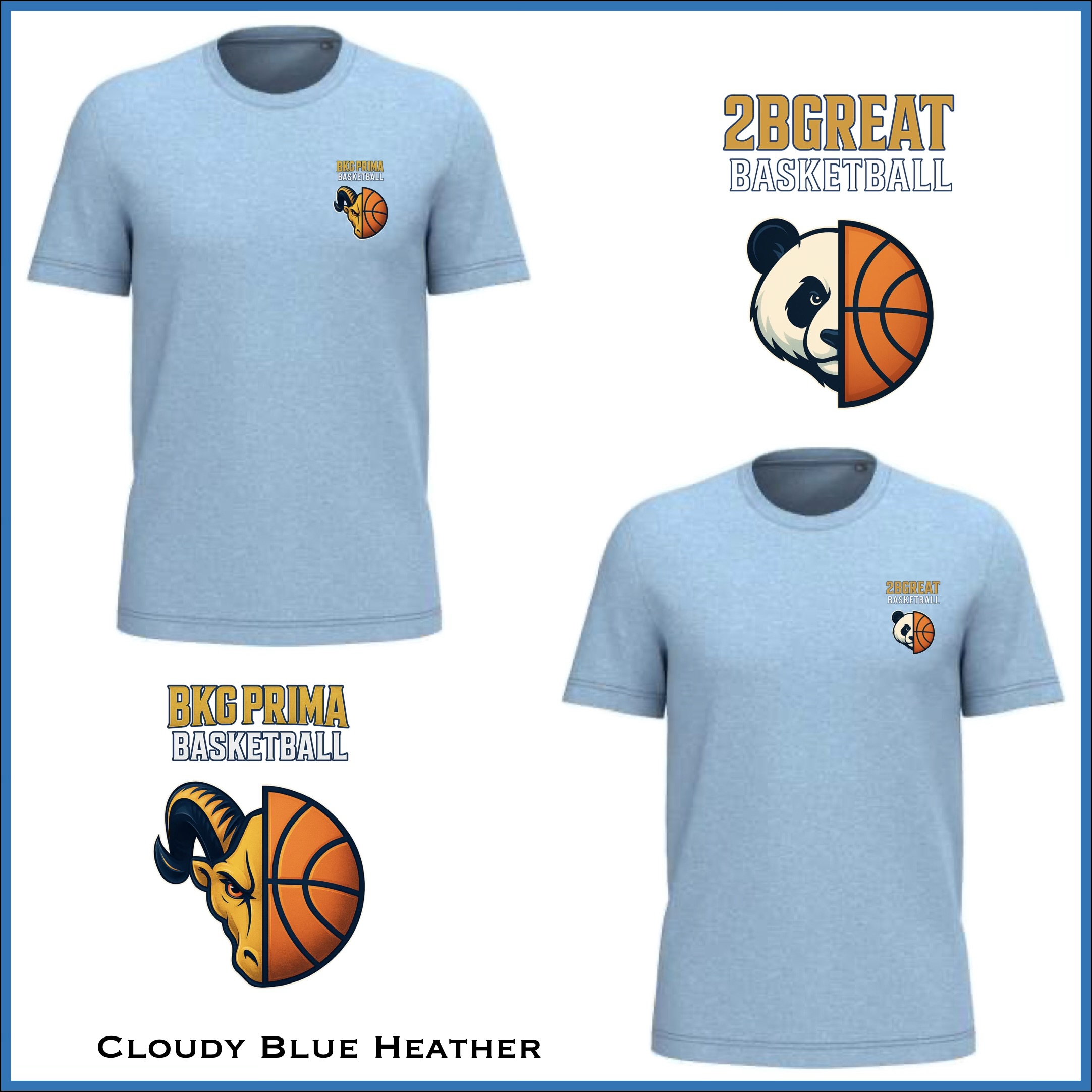 BKG PRIMA / 2BGreat Basketball Fan Tee - Image 6