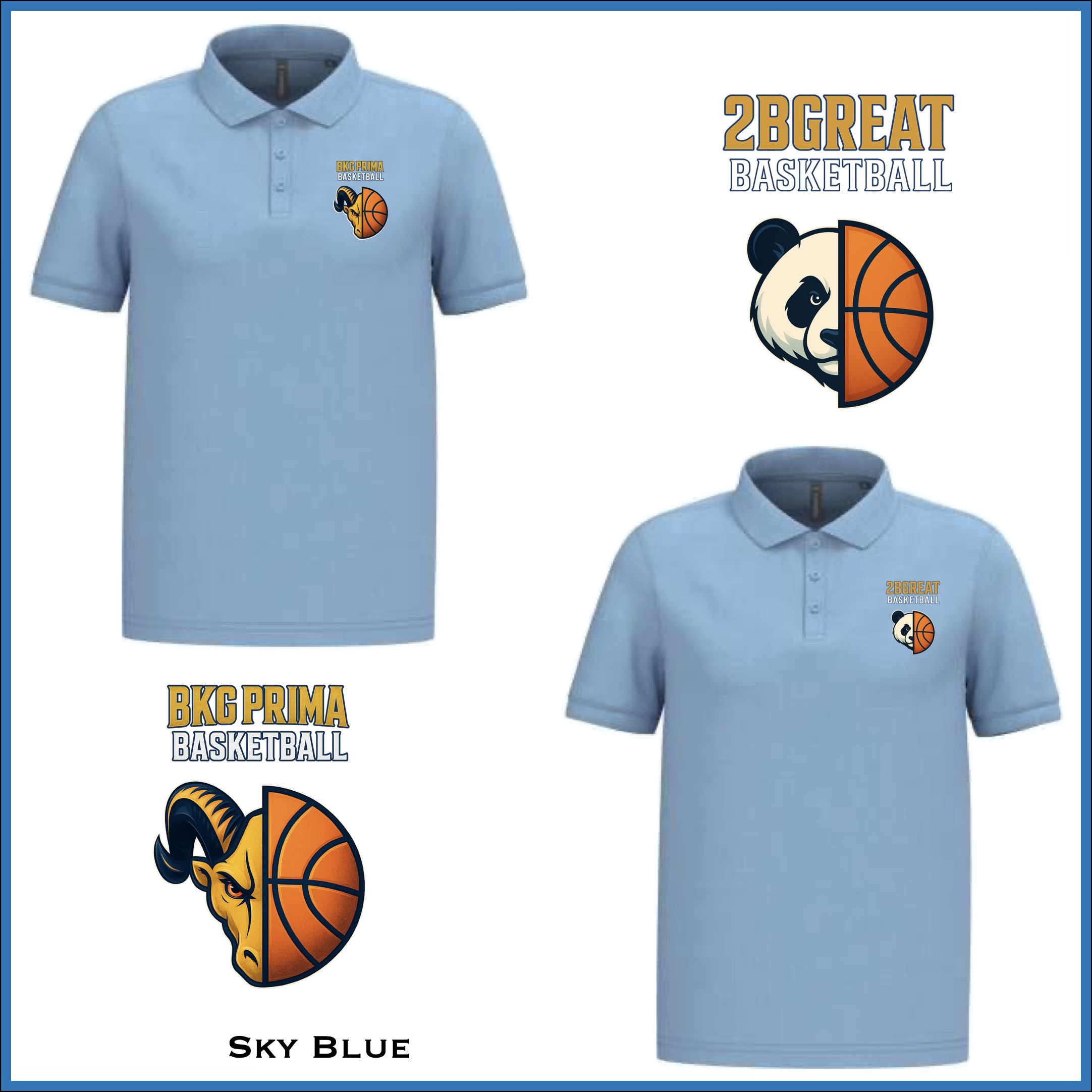 BKG PRIMA / 2BGreat Basketball Classic Piqué Polo - Image 22