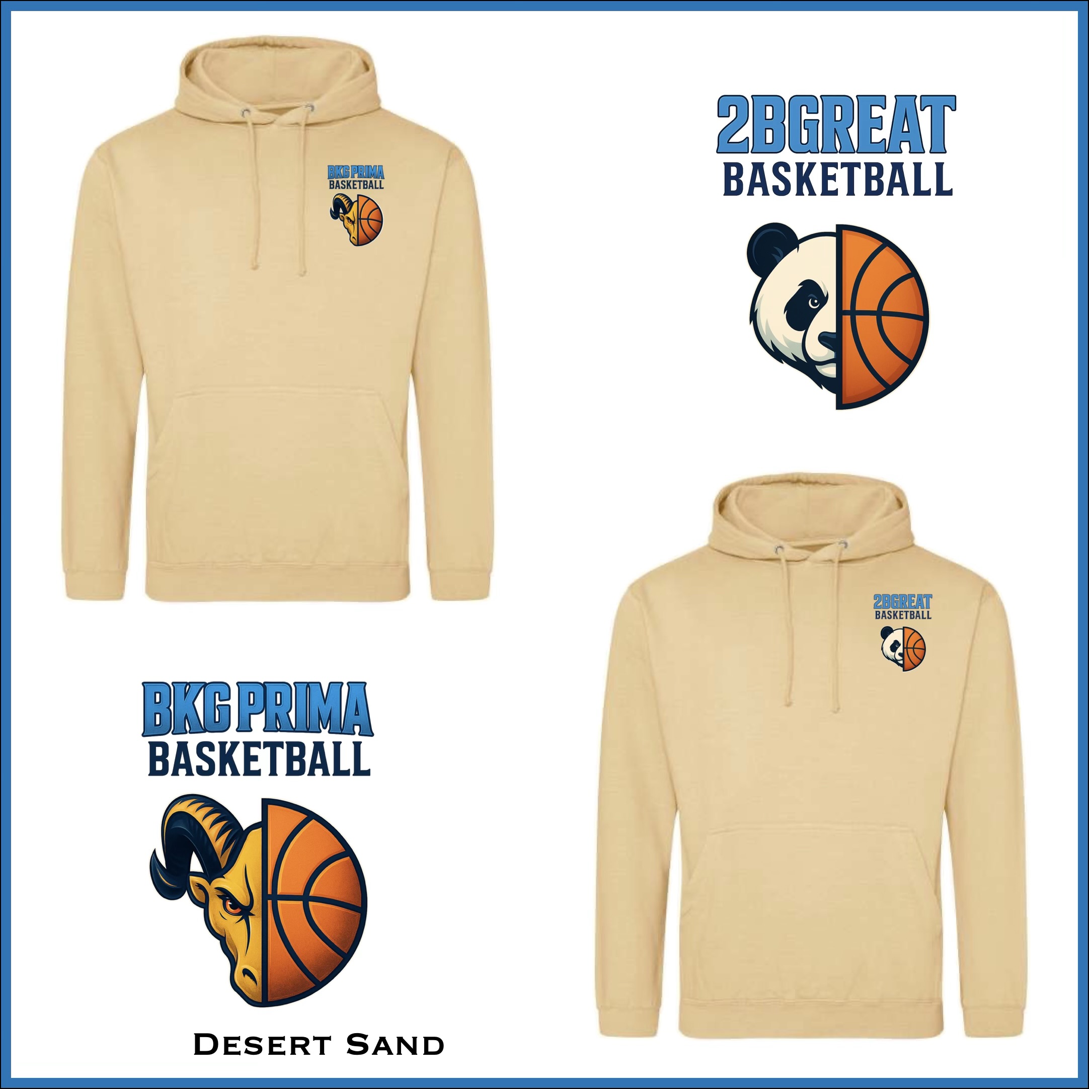 BKG PRIMA / 2BGreat Basketball Classic Hoodie - Image 20