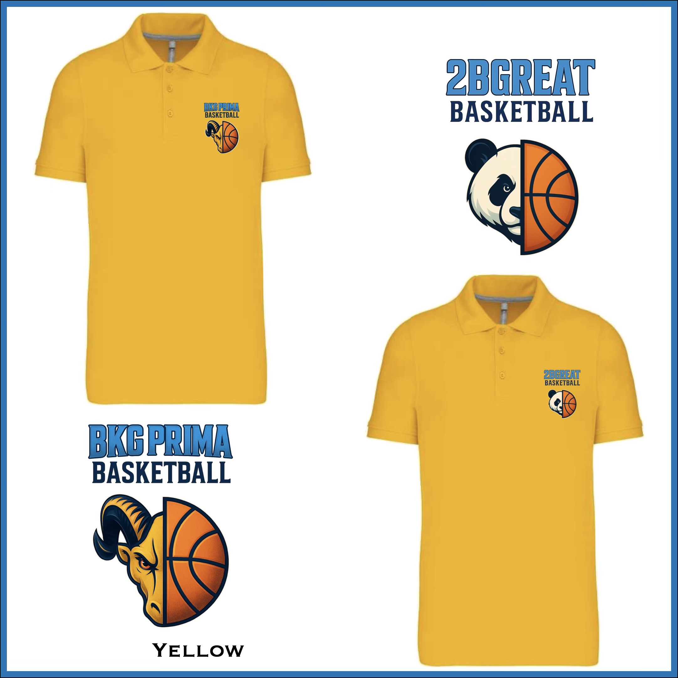 BKG PRIMA / 2BGreat Basketball Premium Piqué Polo - Image 23