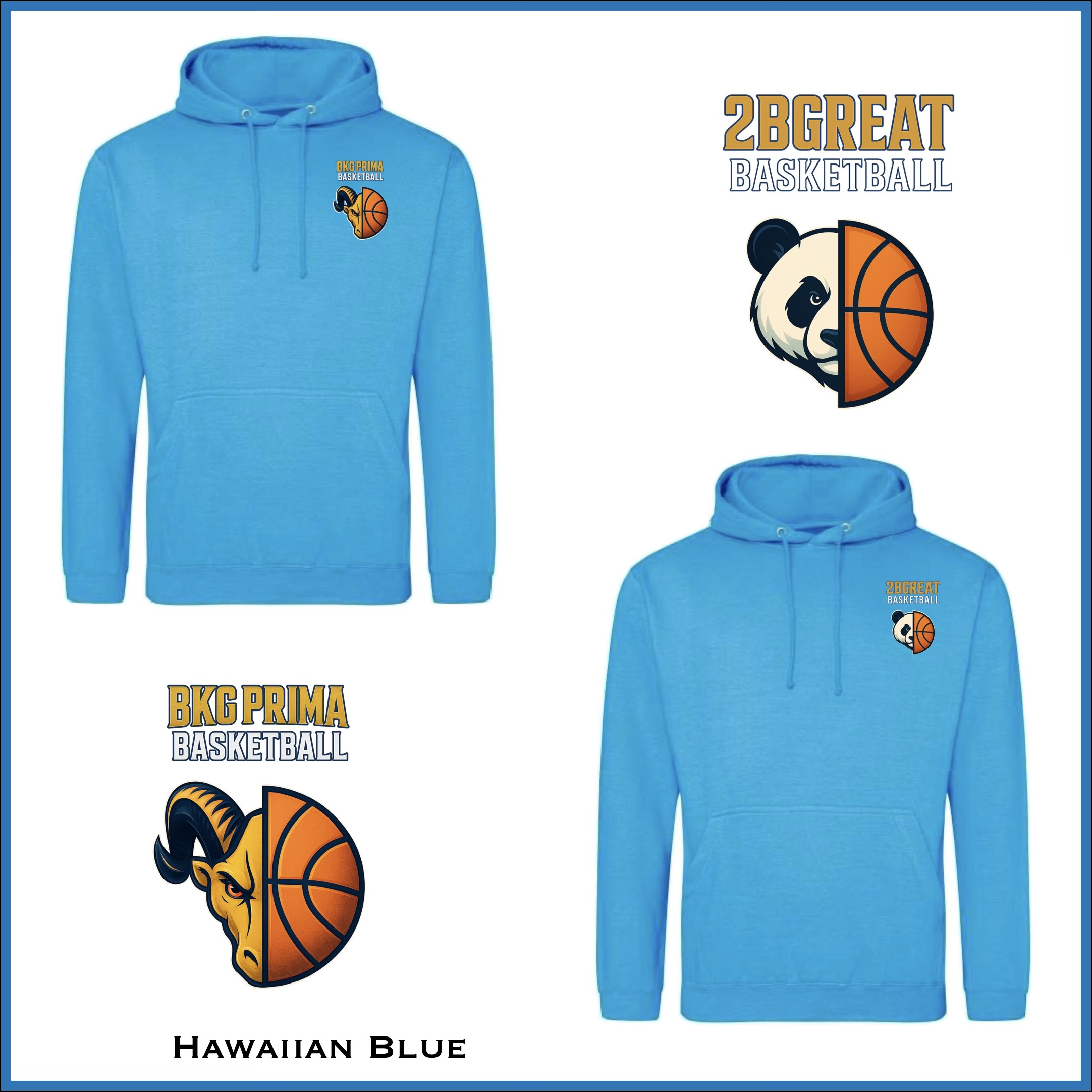 BKG PRIMA / 2BGreat Basketball Classic Hoodie - Image 28
