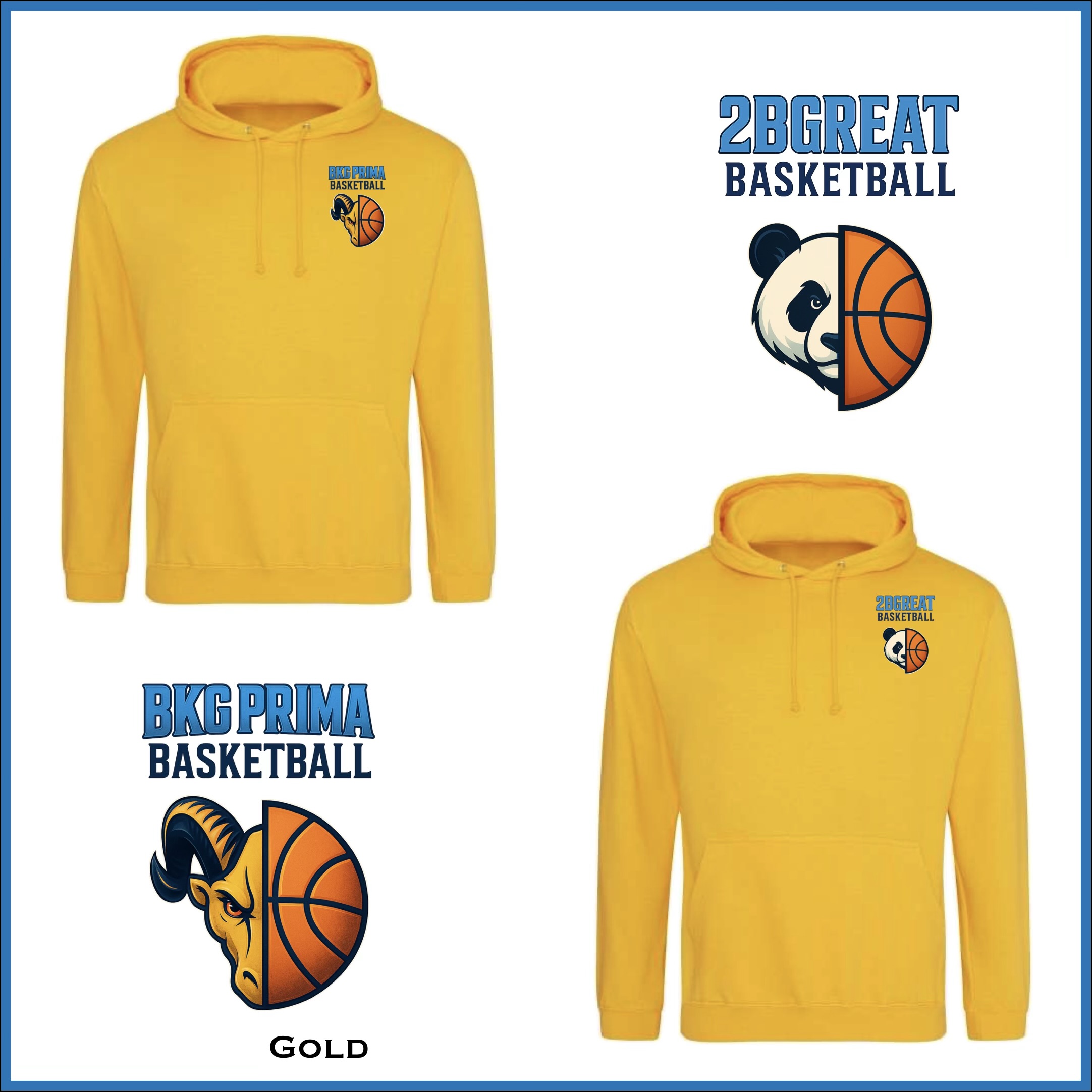 BKG PRIMA / 2BGreat Basketball Classic Hoodie - Image 26