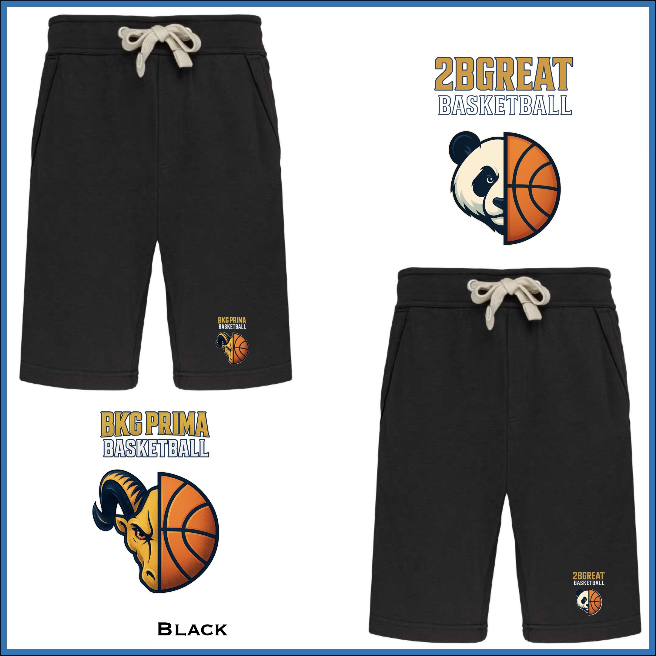BKG PRIMA / 2BGreat Basketball Comfort Shorts - Image 6