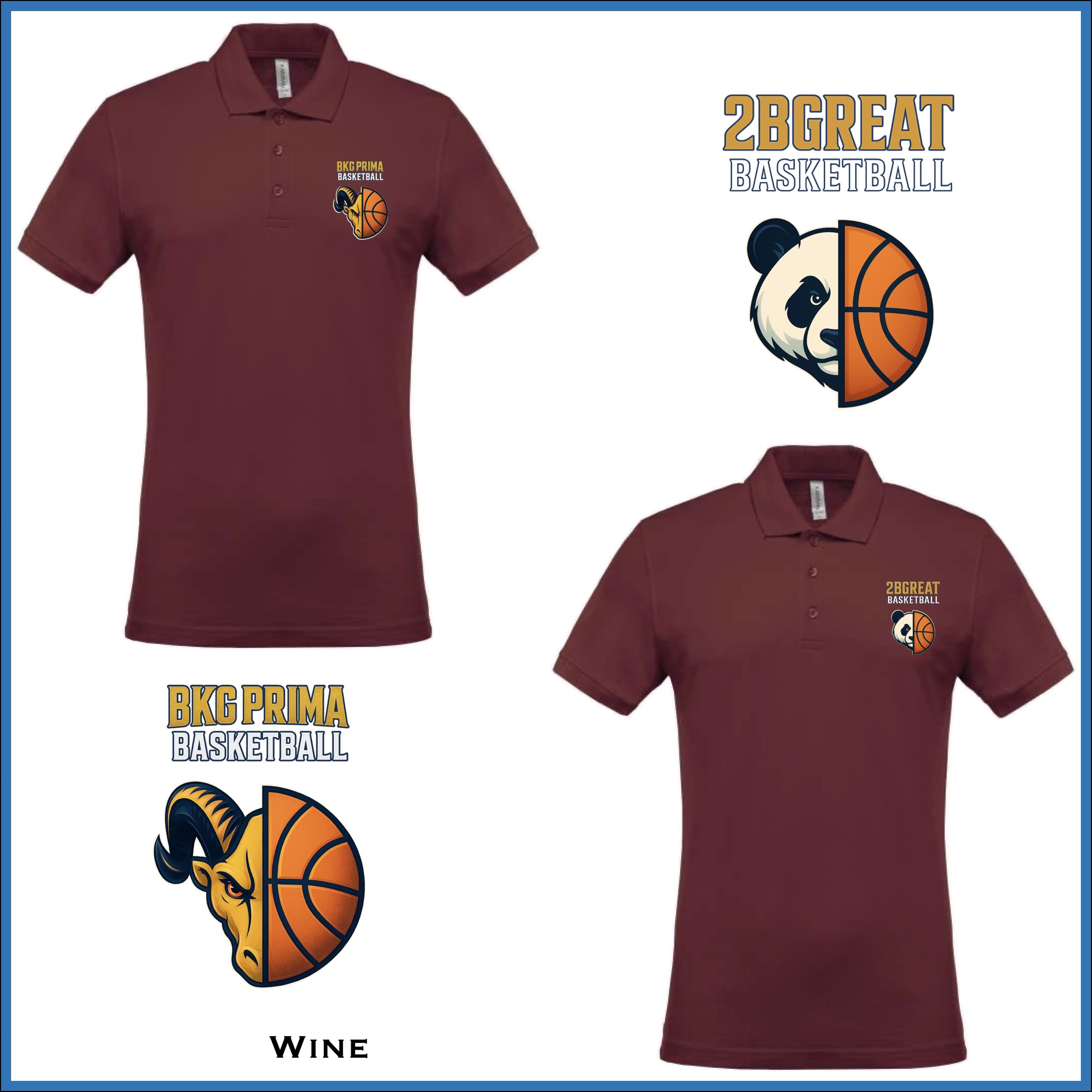 BKG PRIMA / 2BGreat Basketball Classic Piqué Polo - Image 27