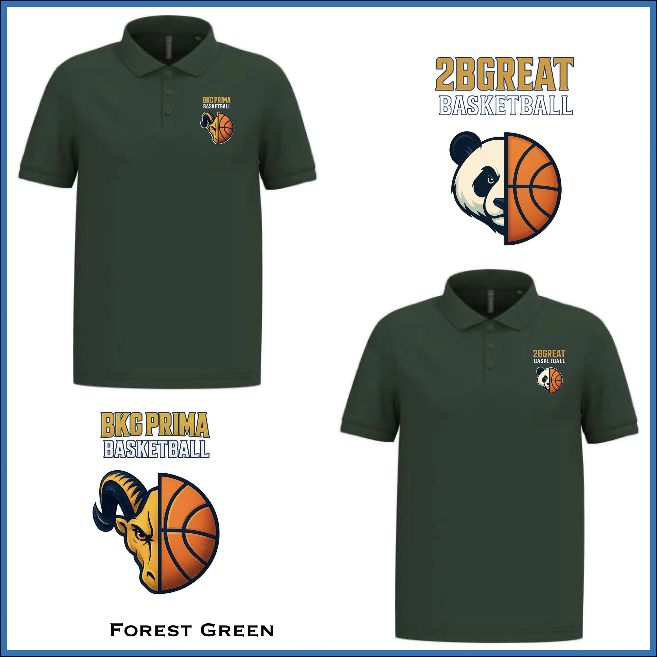 BKG PRIMA / 2BGreat Basketball Classic Piqué Polo - Image 9