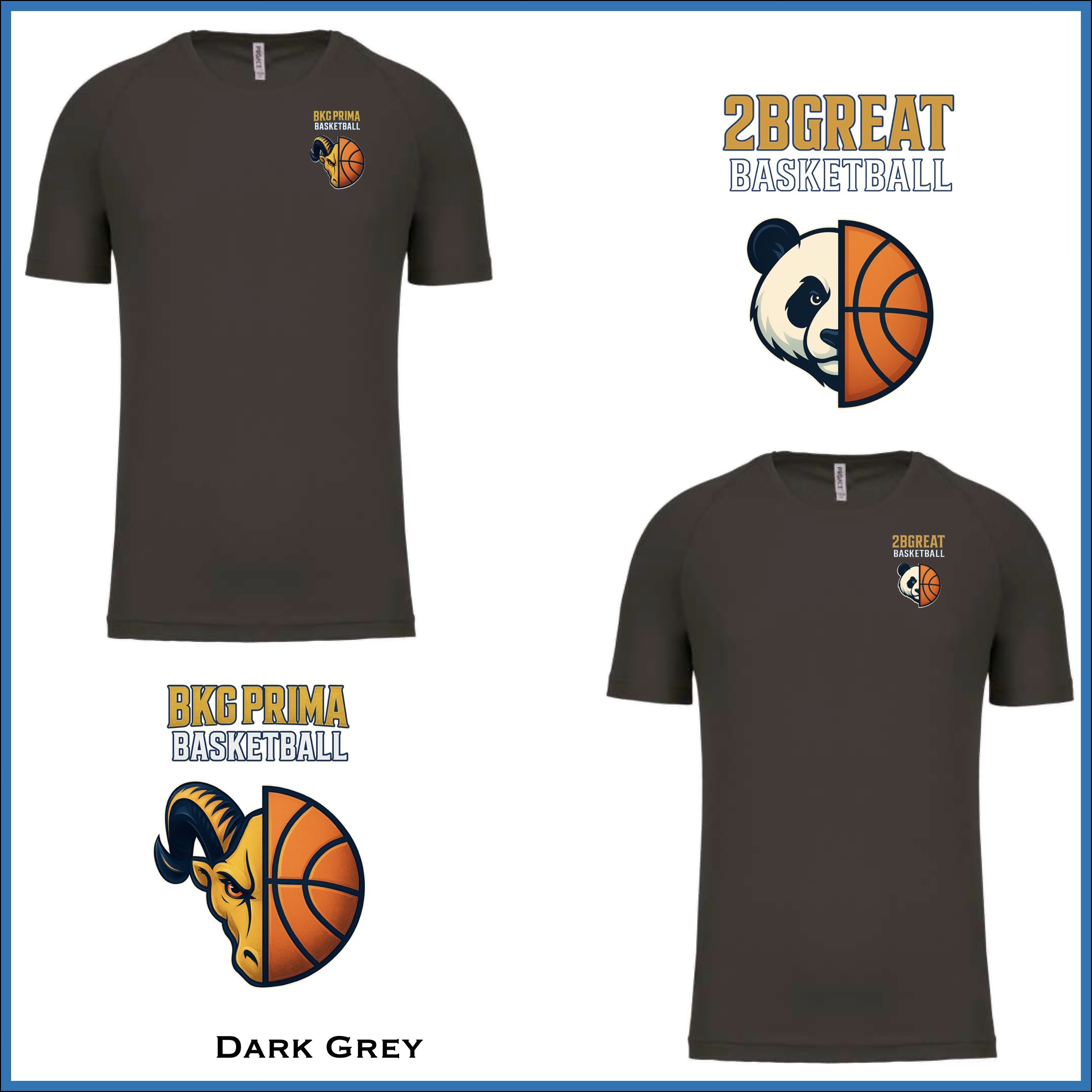BKG PRIMA / 2BGreat Basketball Performance Tee - Image 6