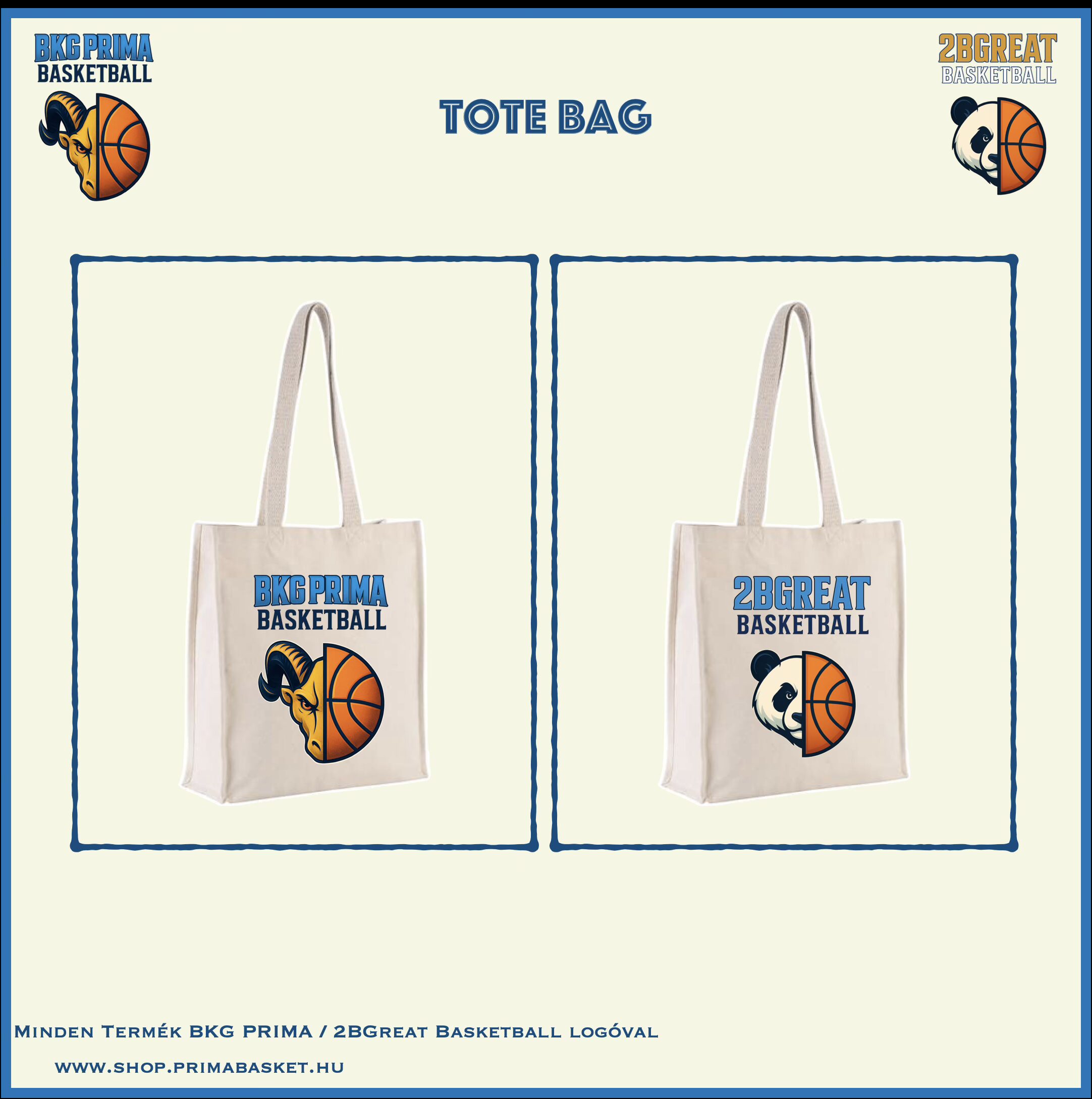 BKG PRIMA / 2BGreat Basketball Tote Bag