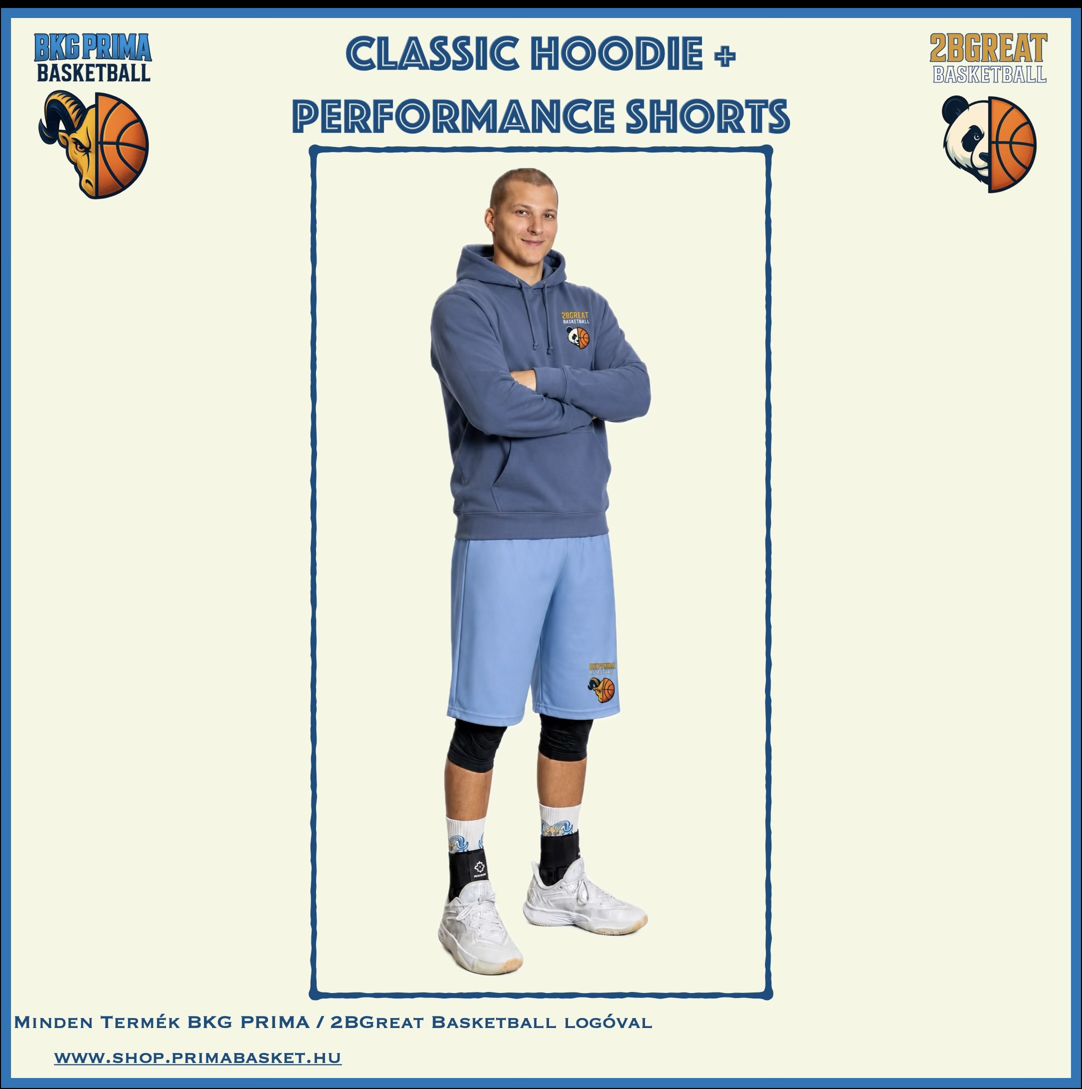 BKG PRIMA / 2BGreat Basketball Classic Hoodie - Image 3