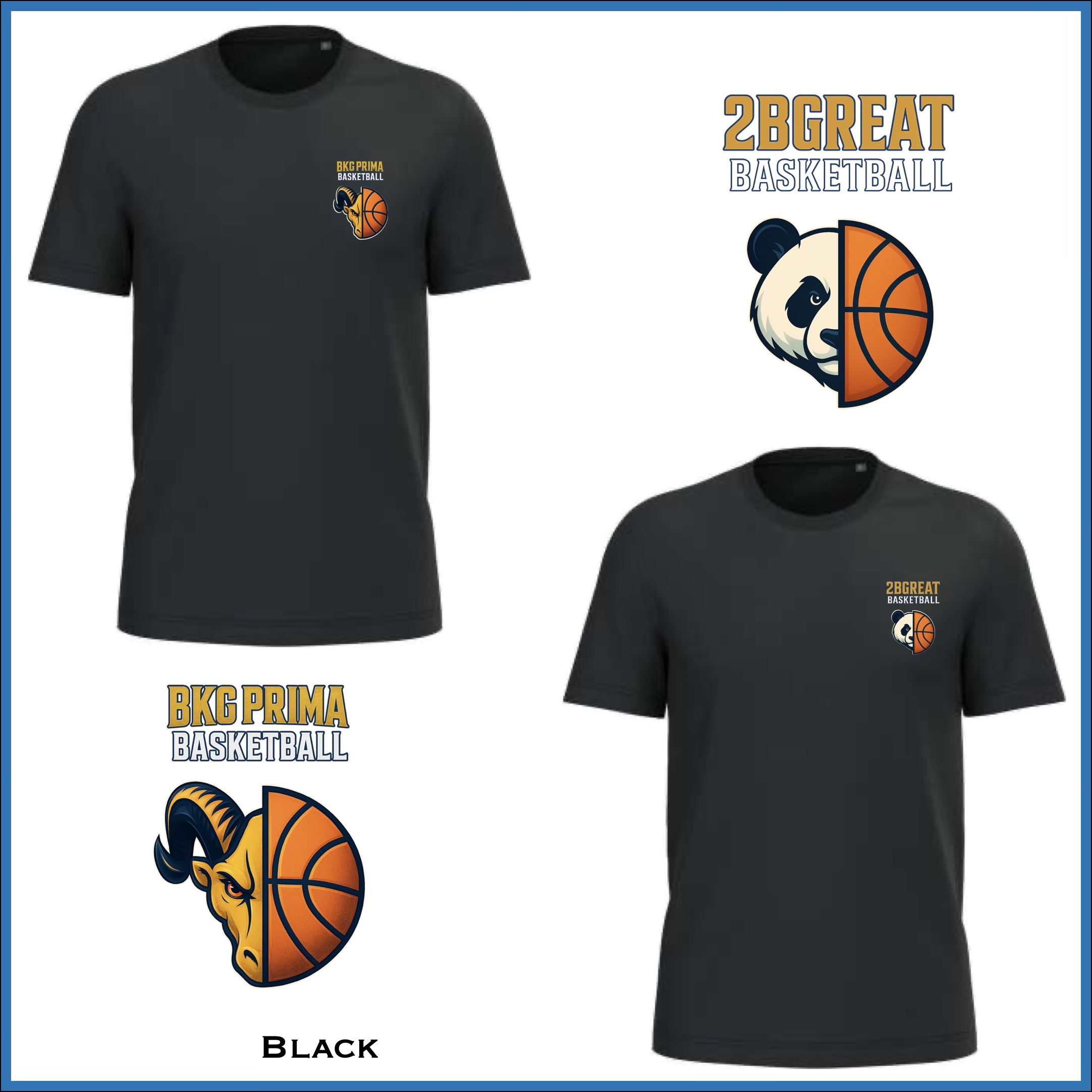 BKG PRIMA / 2BGreat Basketball Fan Tee - Image 4