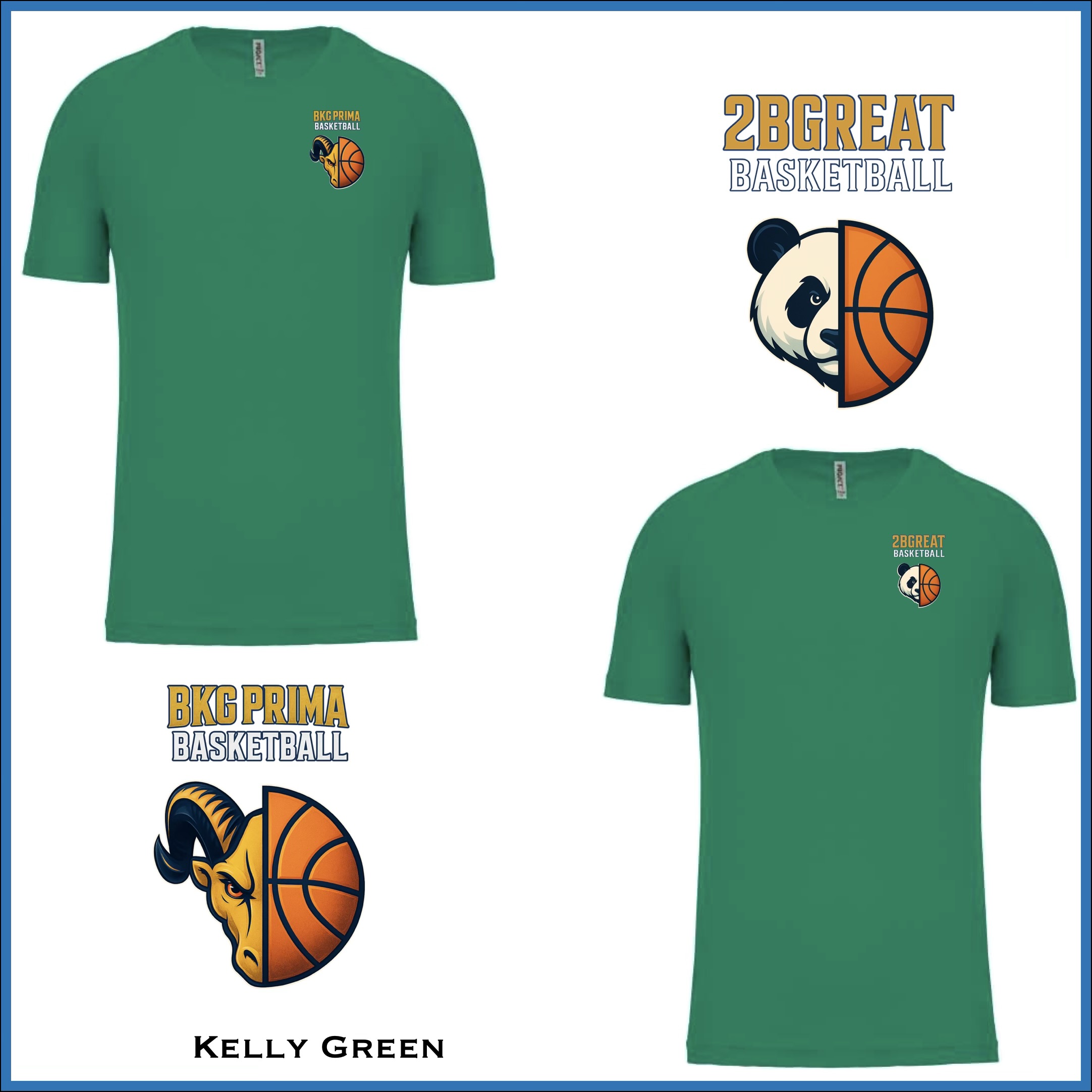 BKG PRIMA / 2BGreat Basketball Performance Tee - Image 13