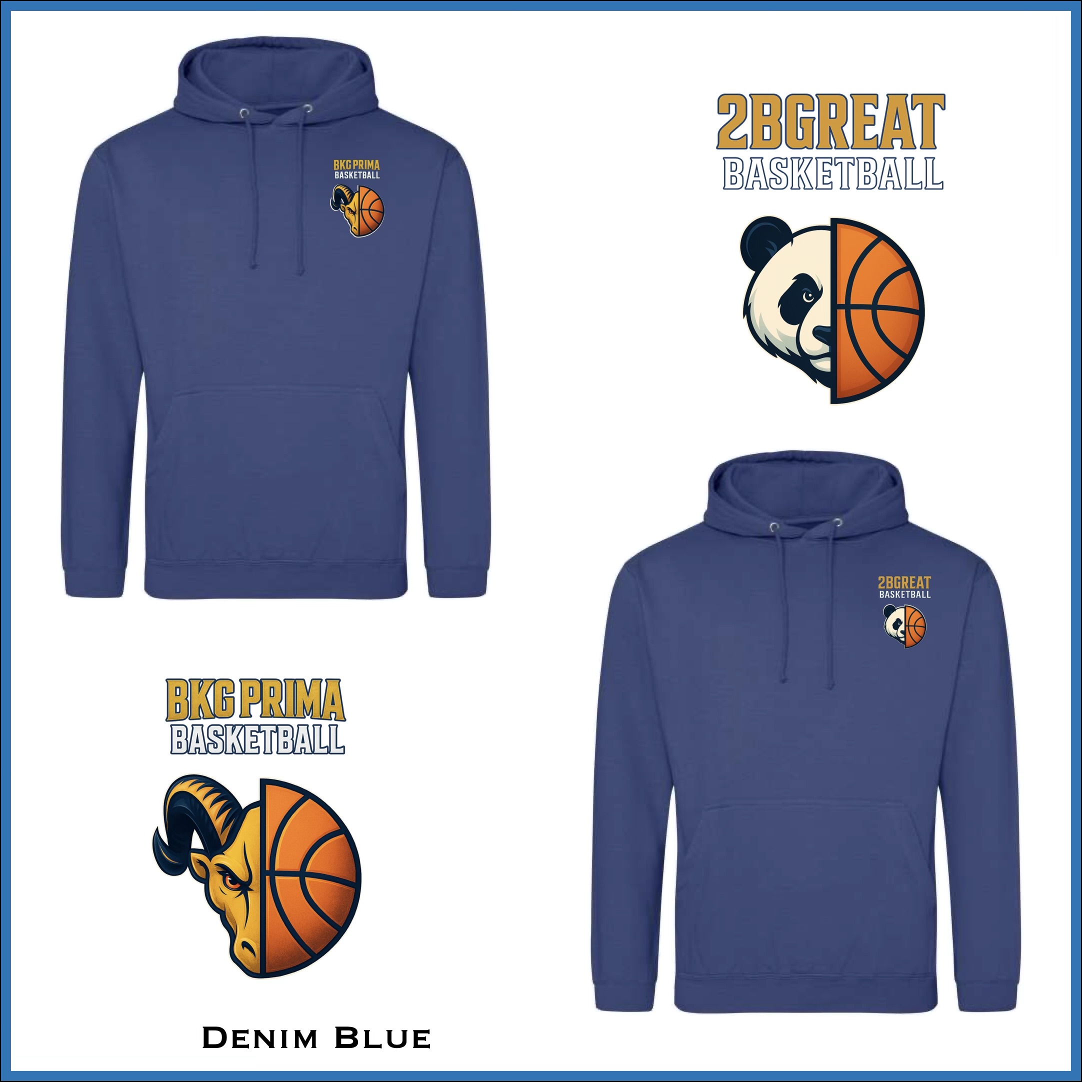 BKG PRIMA / 2BGreat Basketball Classic Hoodie - Image 19