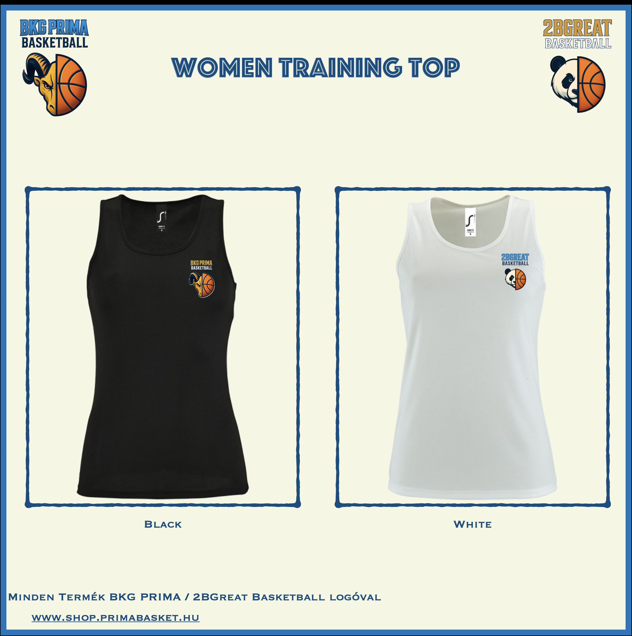BKG PRIMA / 2BGreat Basketball Women Breathable Training Top - Image 2