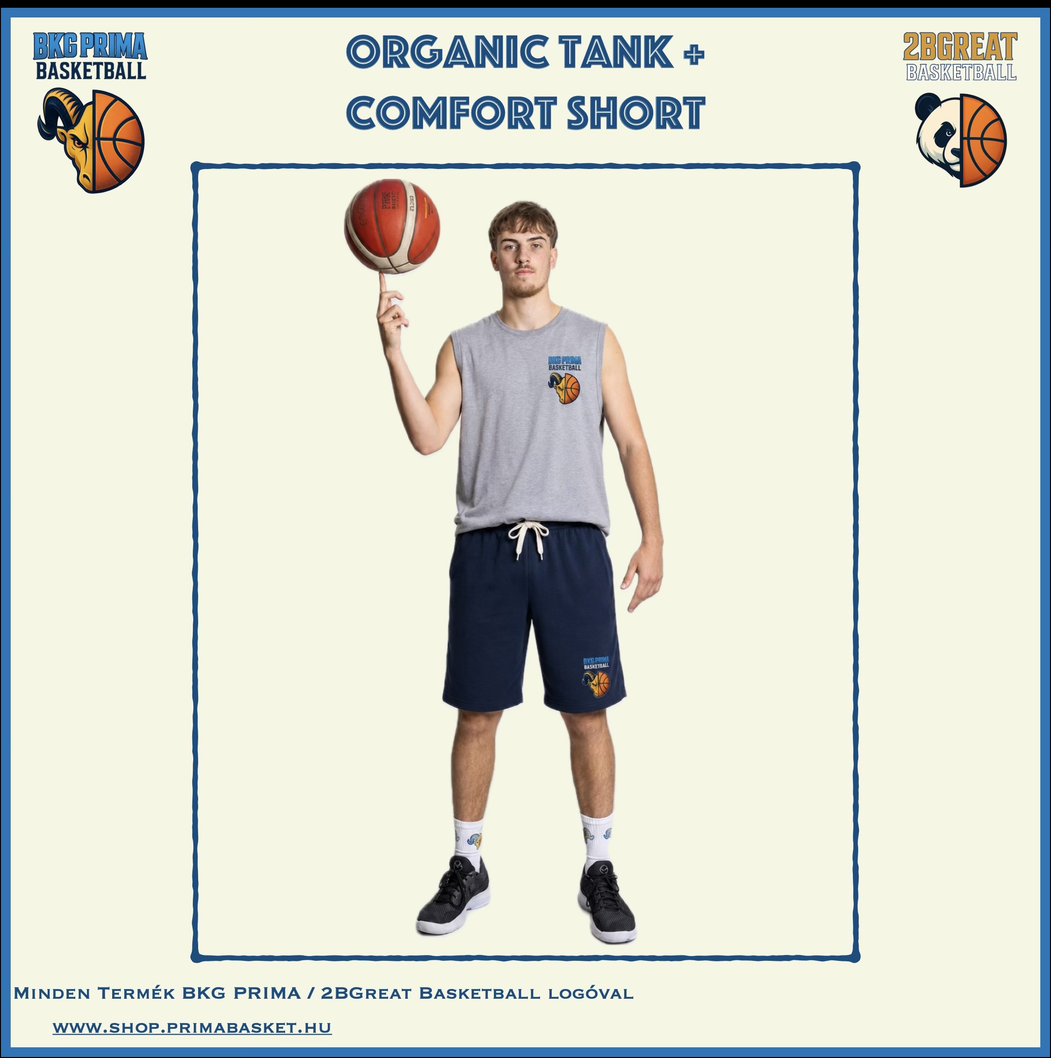 BKG PRIMA / 2BGreat Basketball Comfort Shorts