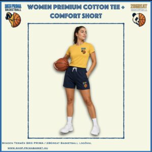 BKG PRIMA / 2BGreat Basketball Women Premium Cotton Tee