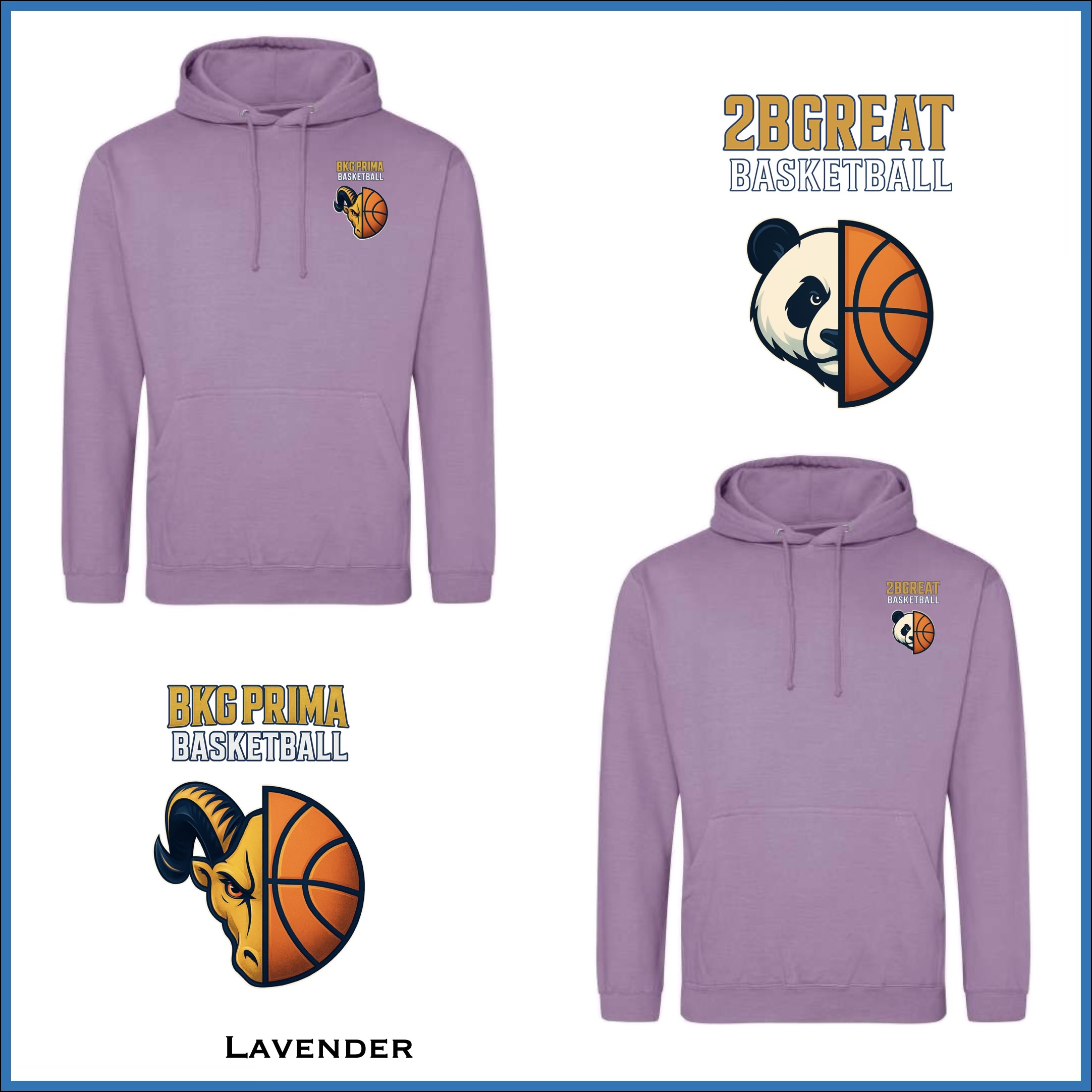 BKG PRIMA / 2BGreat Basketball Classic Hoodie - Image 32