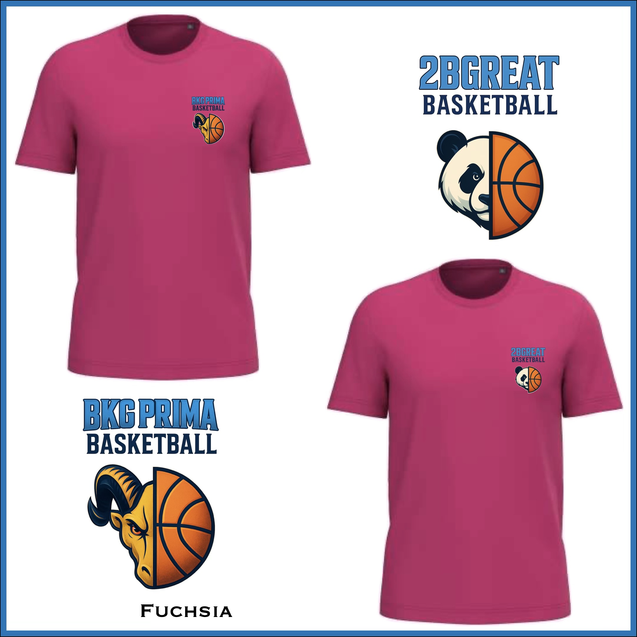 BKG PRIMA / 2BGreat Basketball Fan Tee - Image 14