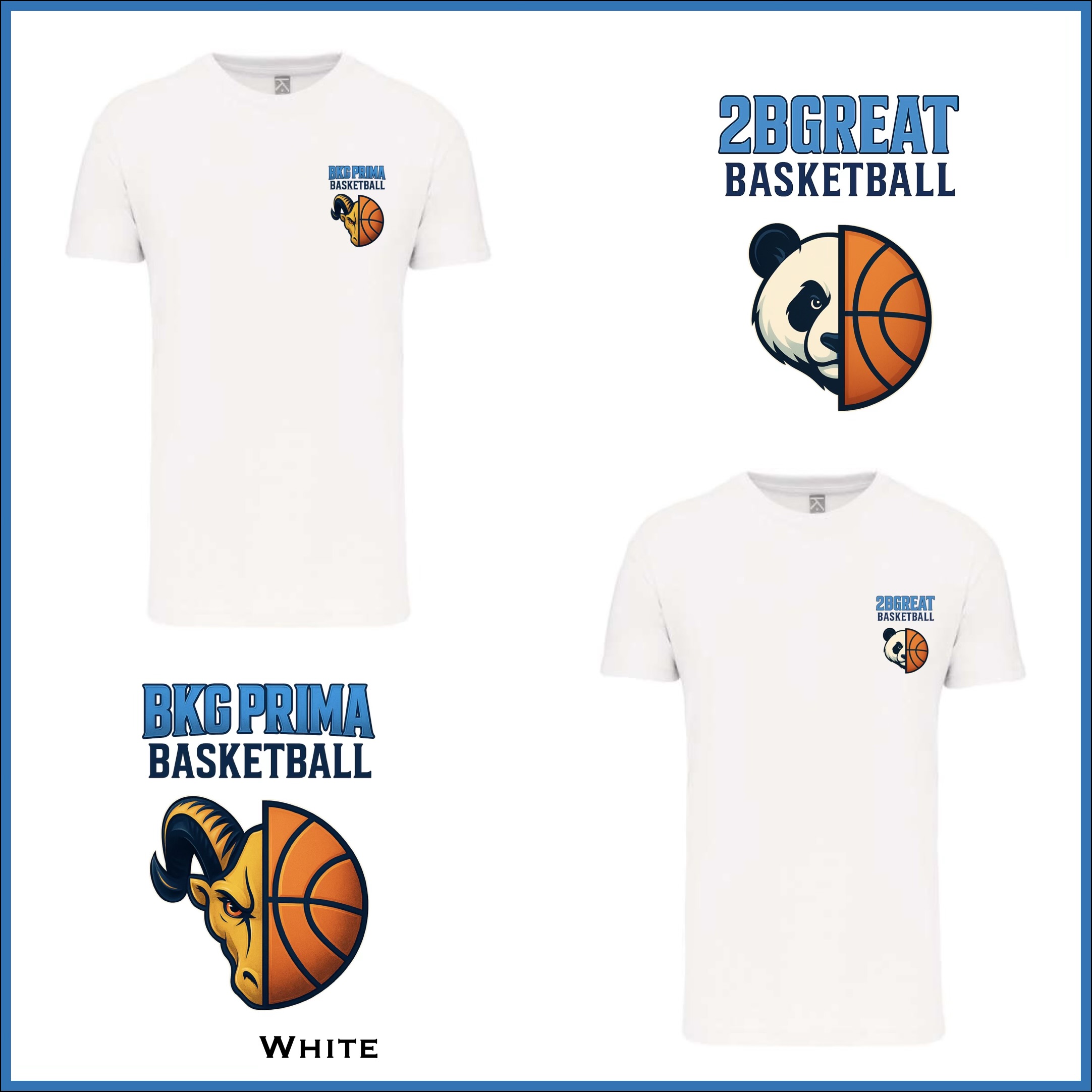 BKG PRIMA / 2BGreat Basketball Fan Tee - Image 34
