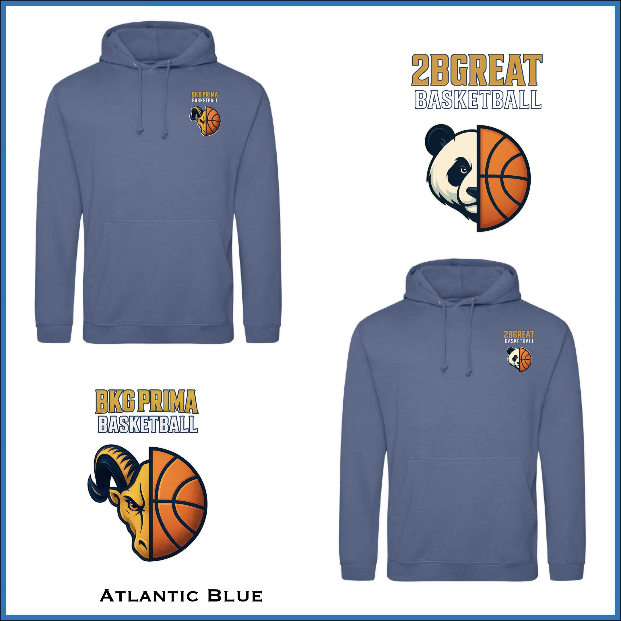 BKG PRIMA / 2BGreat Basketball Classic Hoodie - Image 8