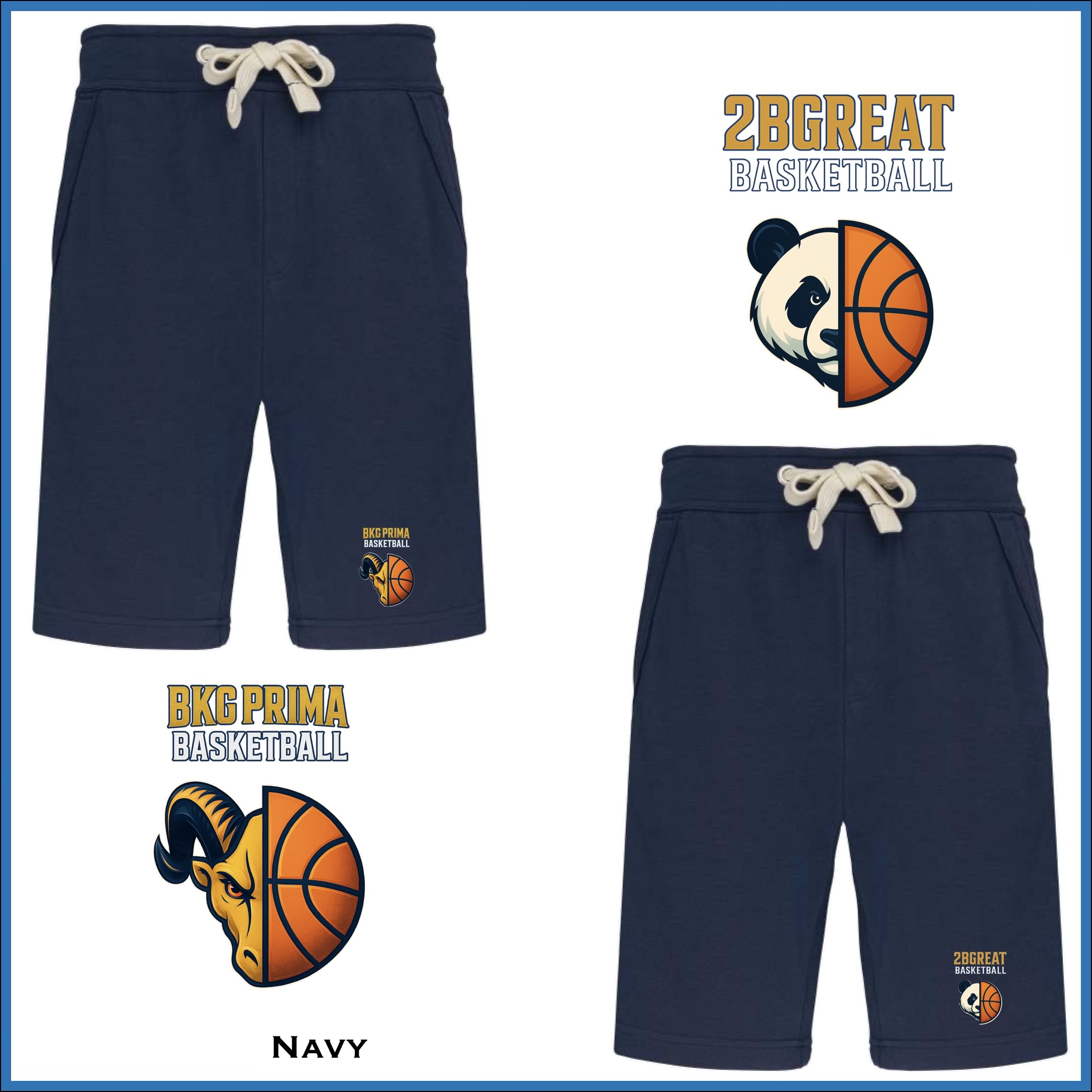 BKG PRIMA / 2BGreat Basketball Comfort Shorts - Image 7