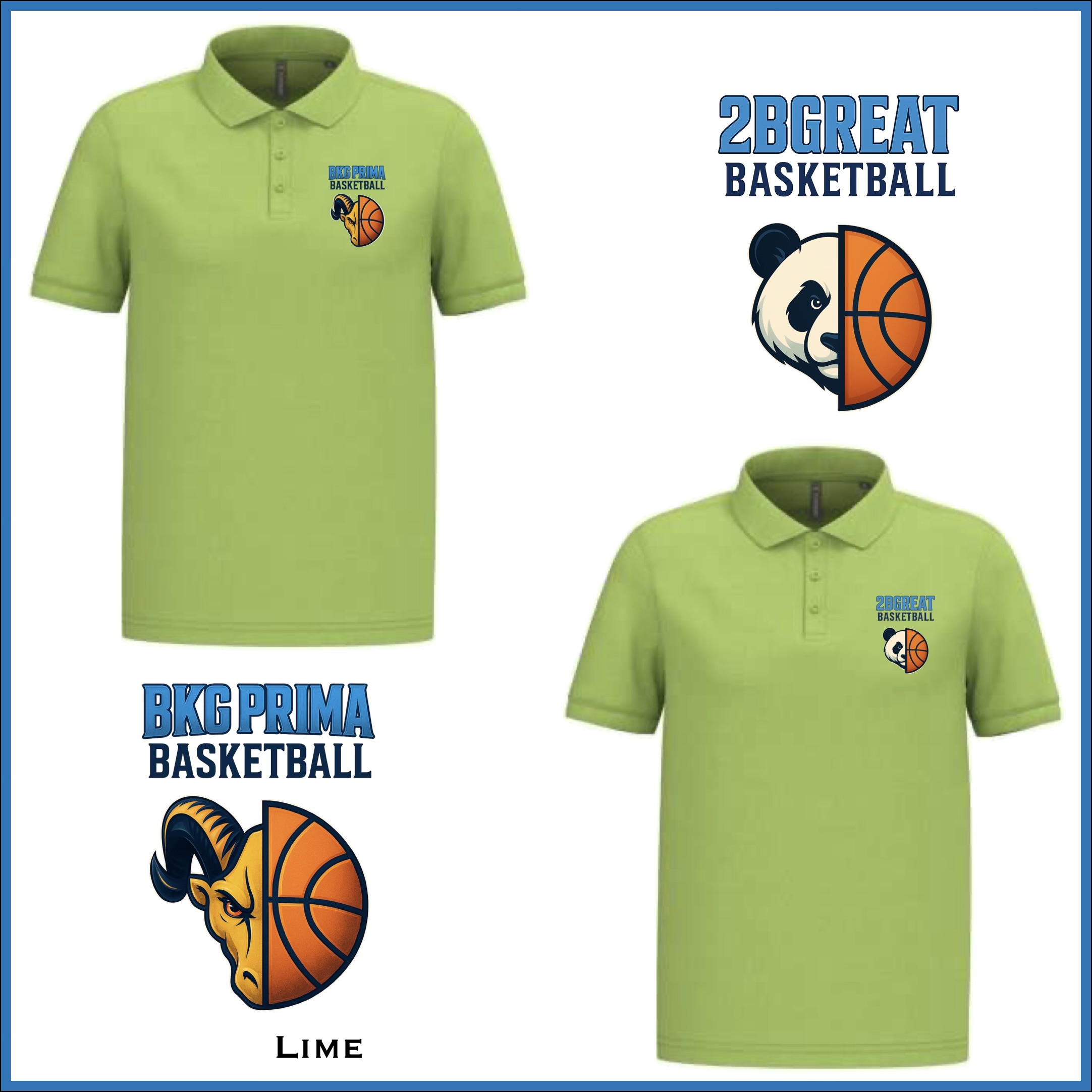 BKG PRIMA / 2BGreat Basketball Classic Piqué Polo - Image 14
