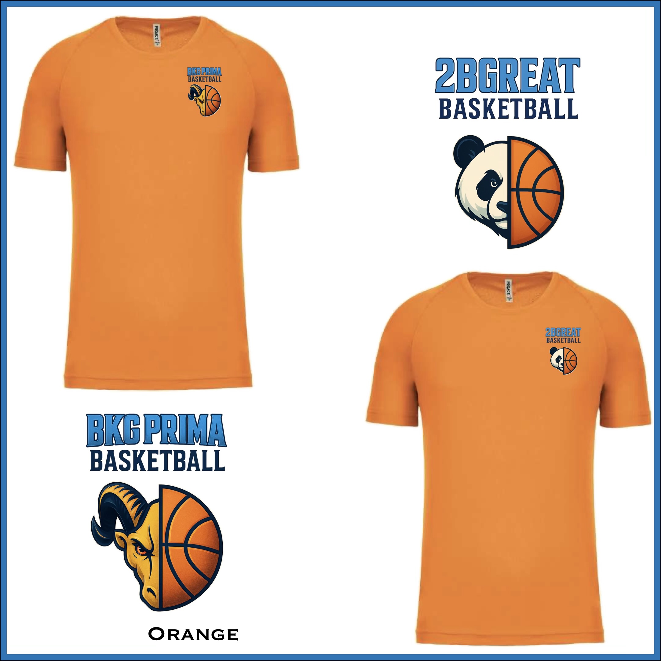BKG PRIMA / 2BGreat Basketball Performance Tee - Image 17