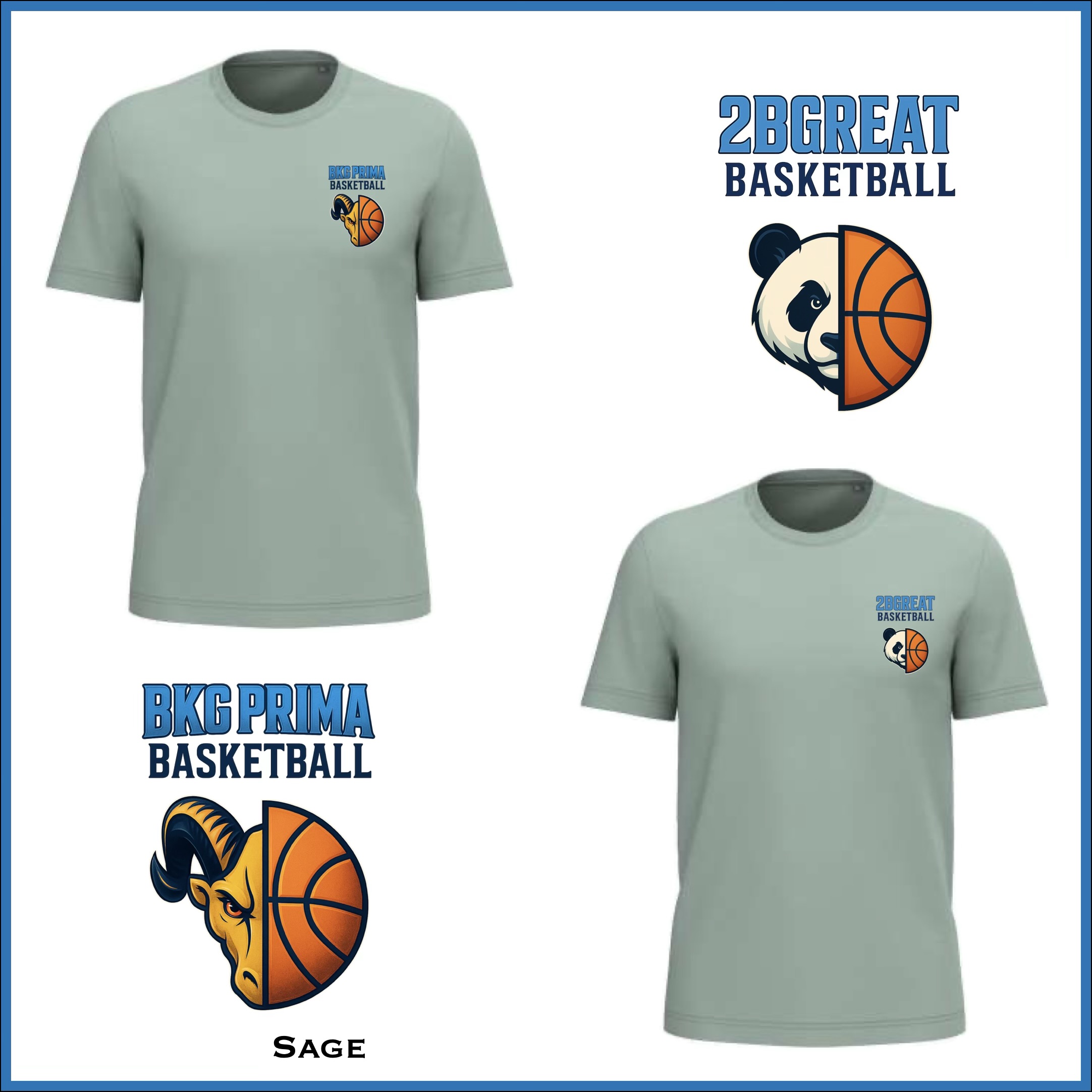BKG PRIMA / 2BGreat Basketball Fan Tee - Image 27