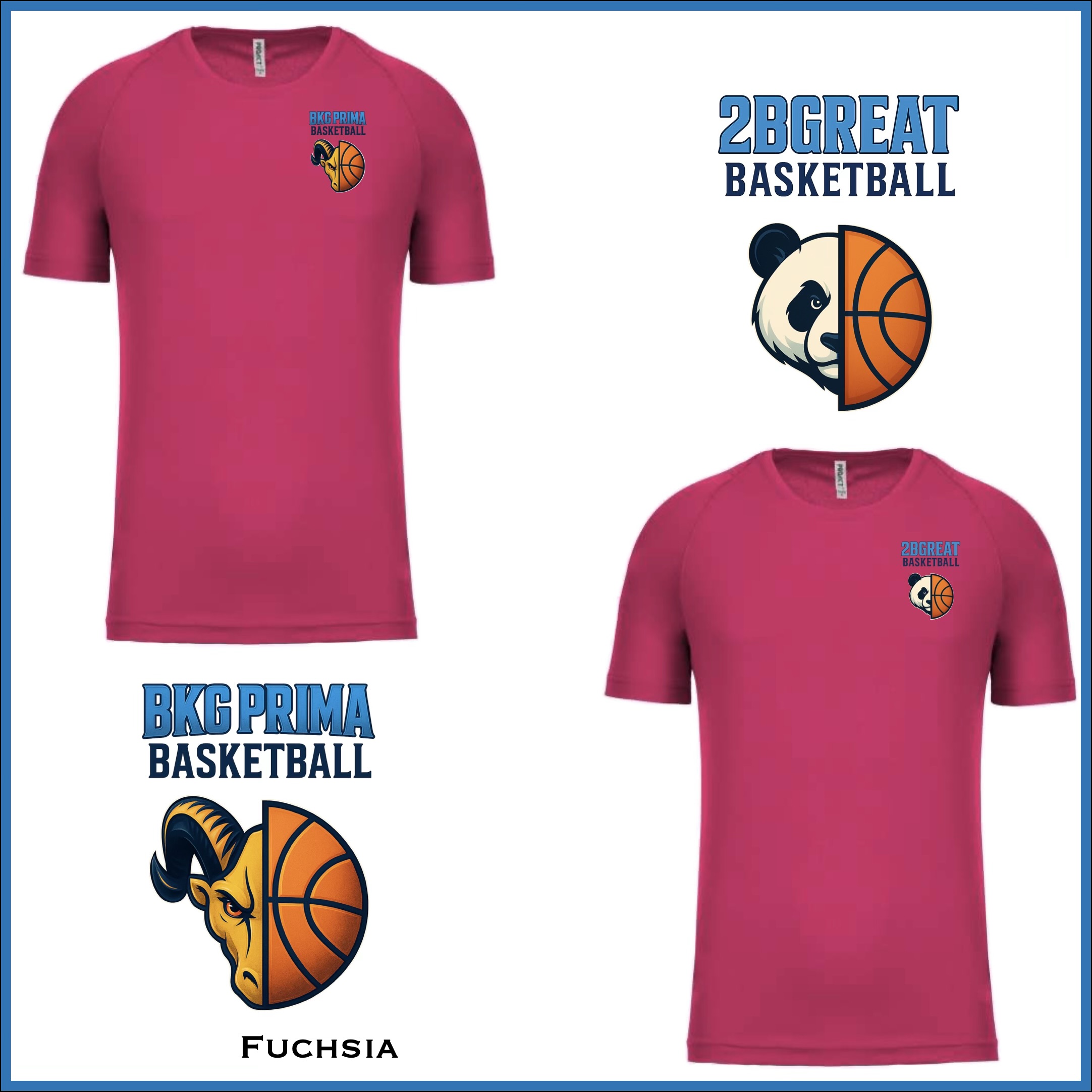 BKG PRIMA / 2BGreat Basketball Performance Tee - Image 11