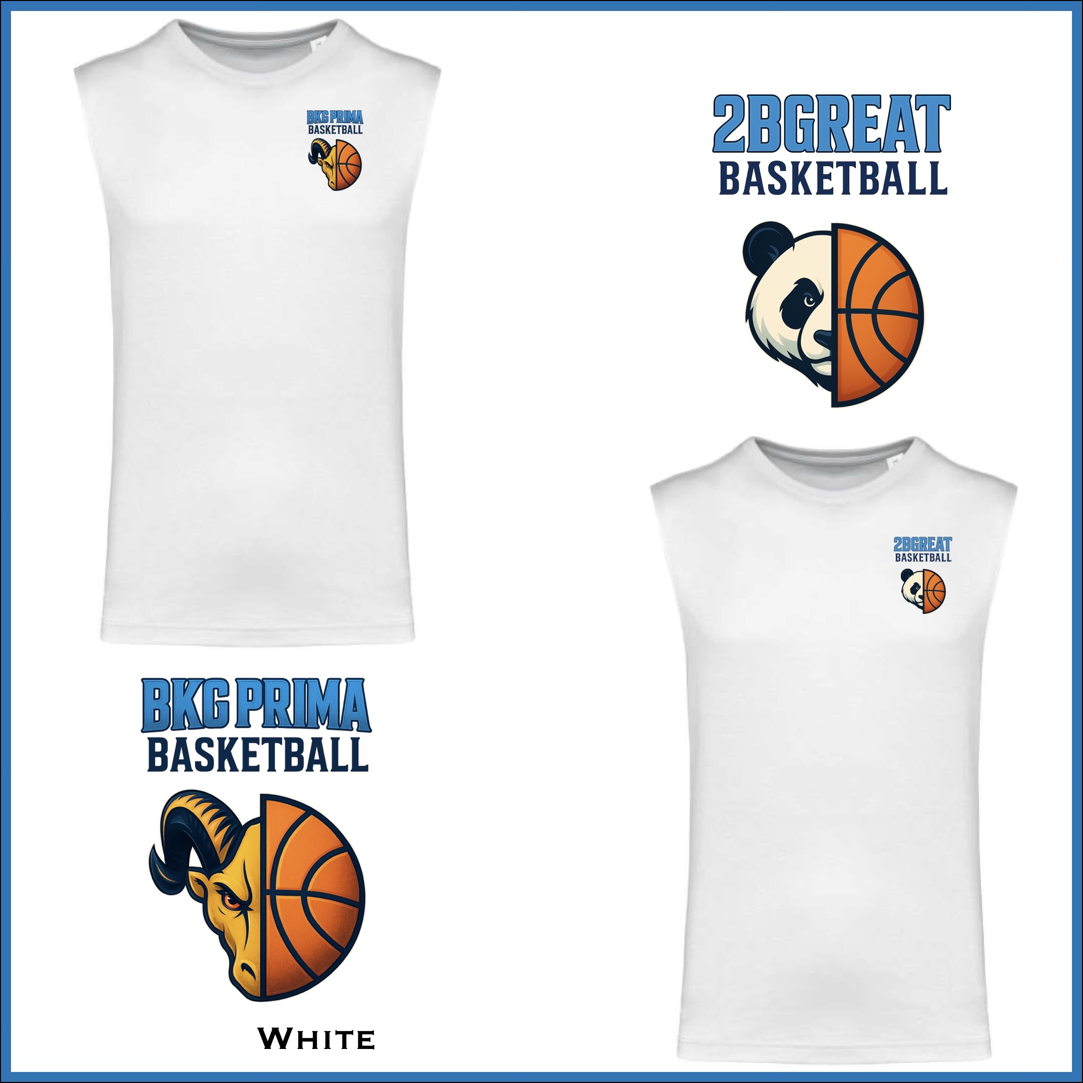 BKG PRIMA / 2BGreat Basketball Organic Tank - Image 7