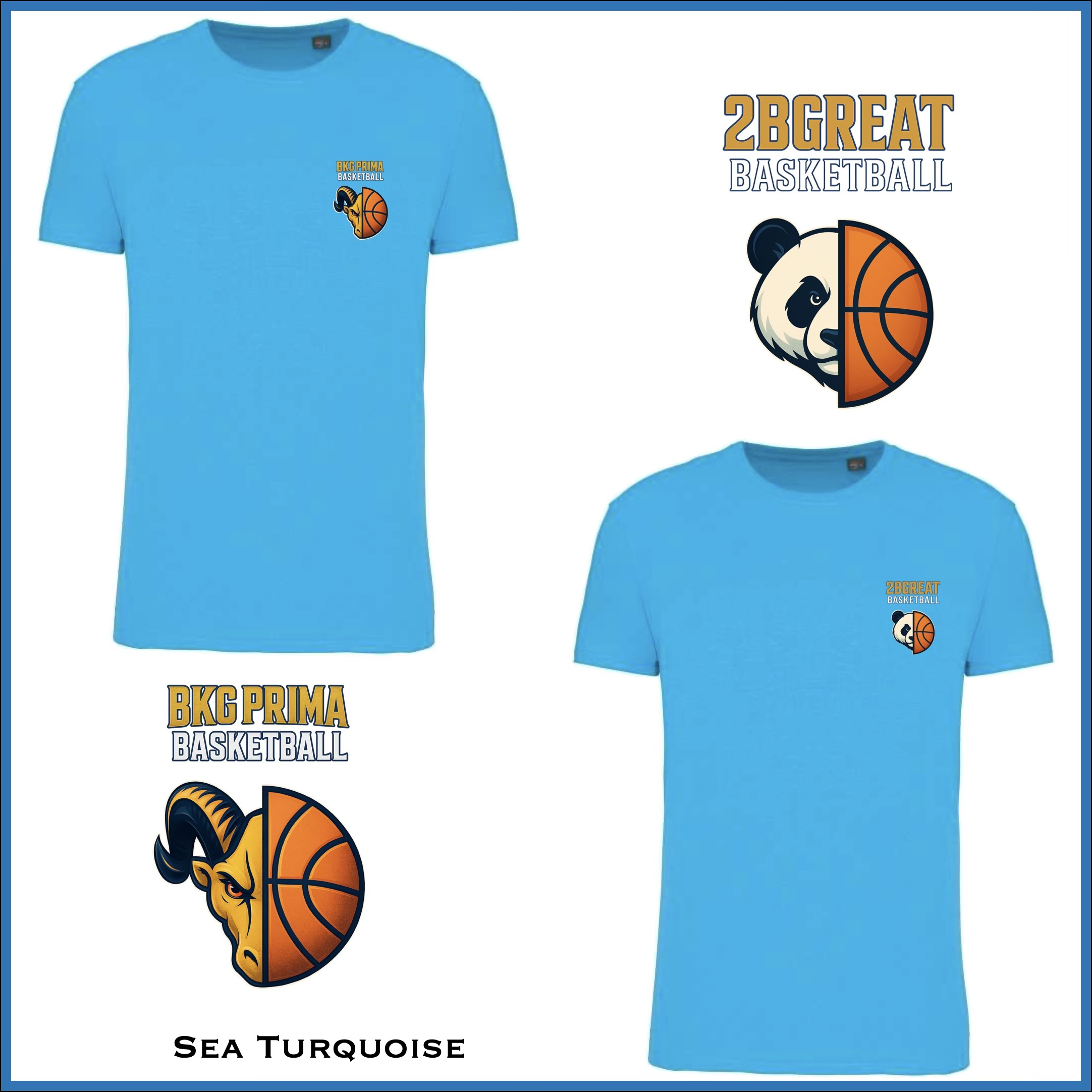 BKG PRIMA / 2BGreat Basketball Fan Tee - Image 28