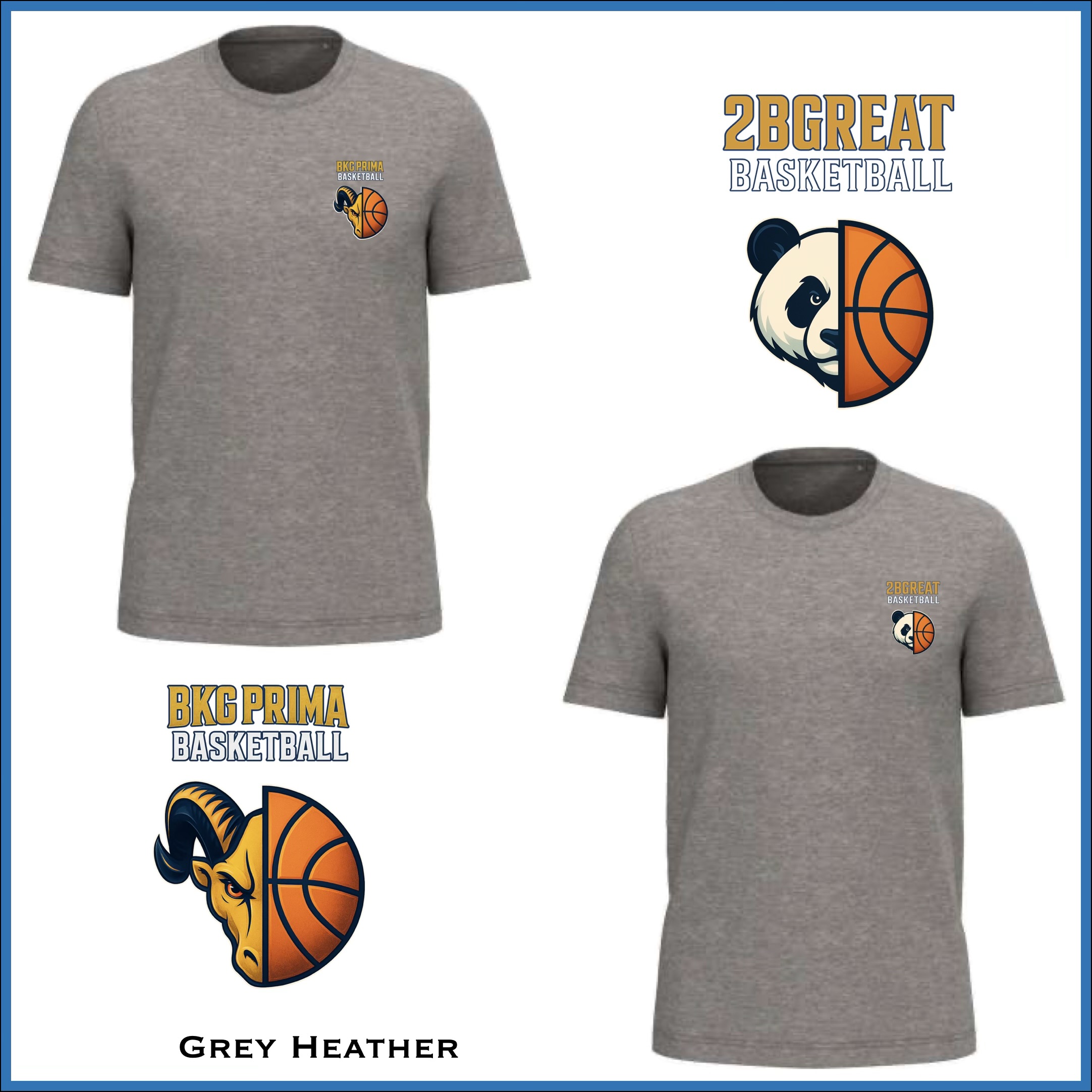BKG PRIMA / 2BGreat Basketball Fan Tee - Image 15