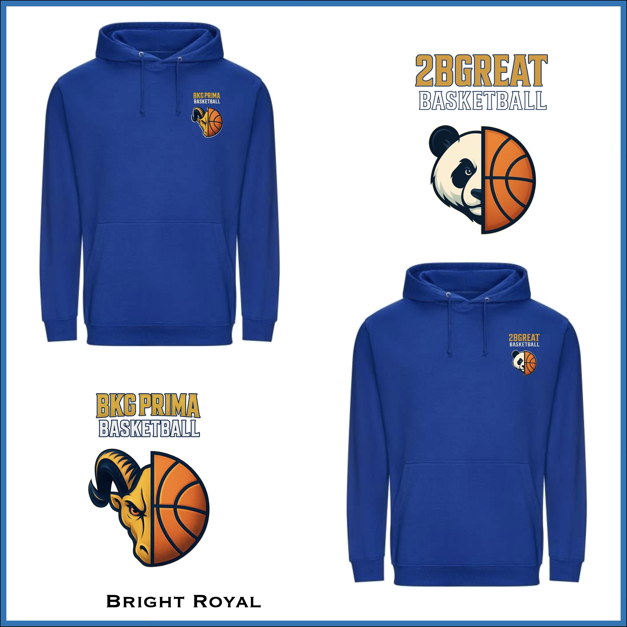 BKG PRIMA / 2BGreat Basketball Classic Hoodie - Image 13