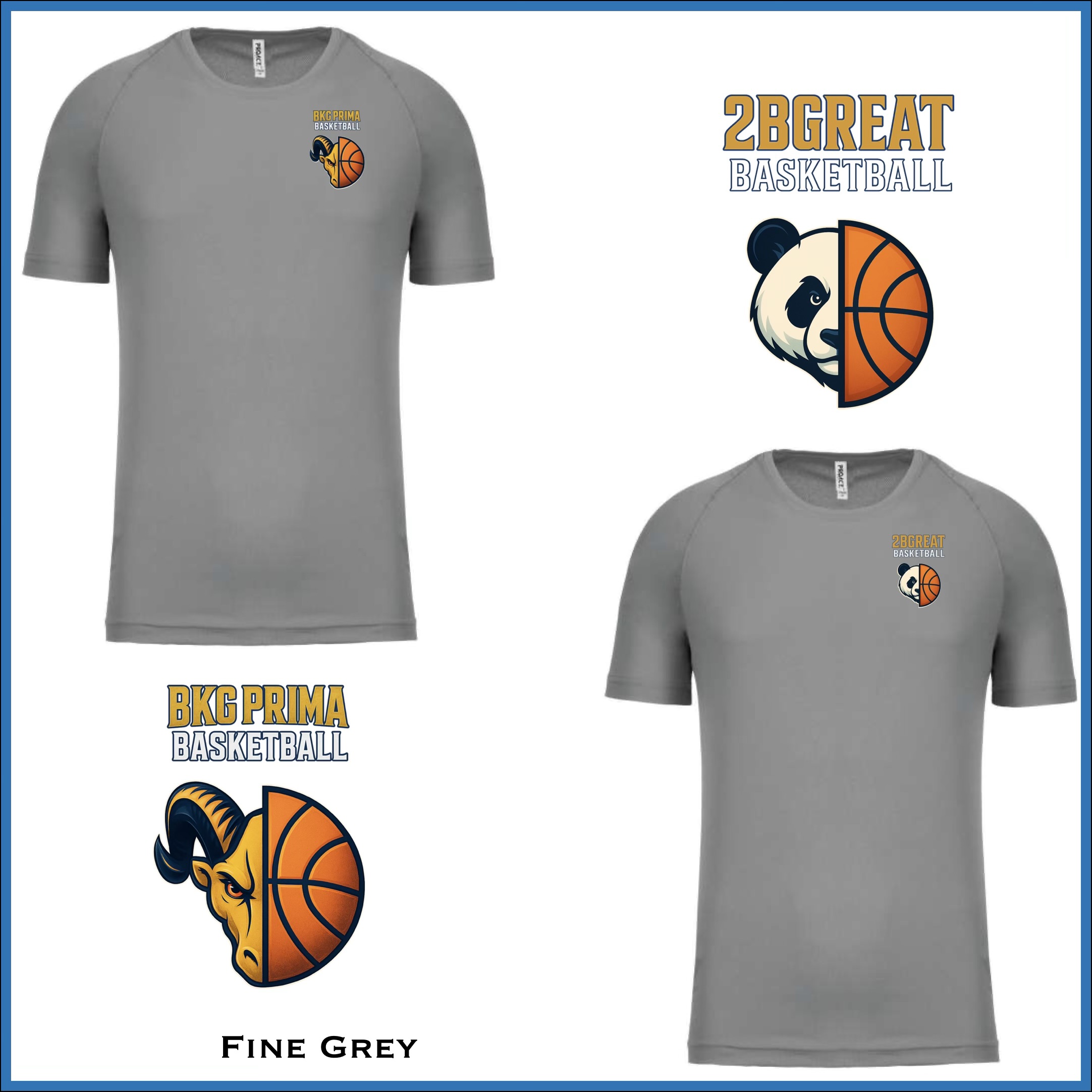 BKG PRIMA / 2BGreat Basketball Performance Tee - Image 7