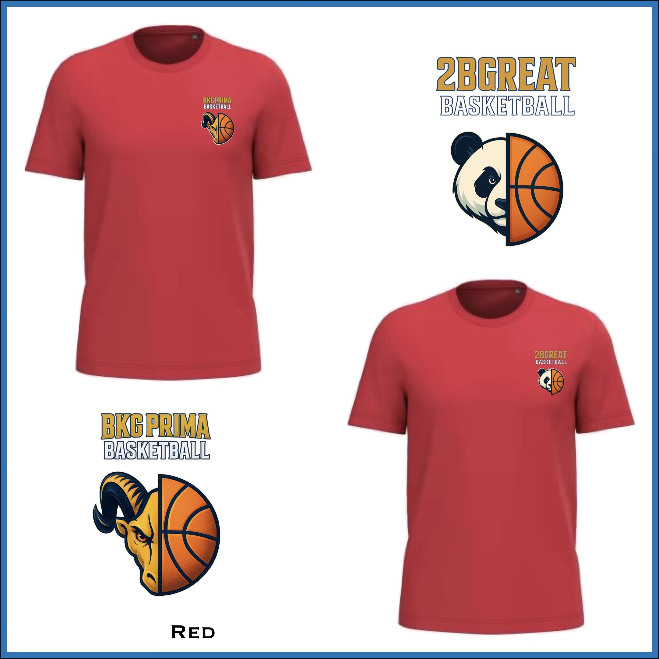 BKG PRIMA / 2BGreat Basketball Fan Tee - Image 26
