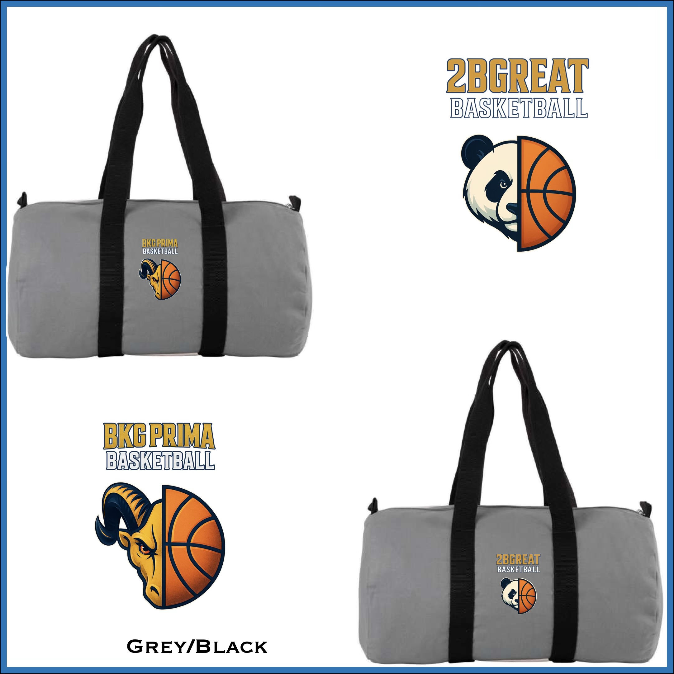 BKG PRIMA / 2BGreat Canvas Duffle Bag – 28L - Image 3