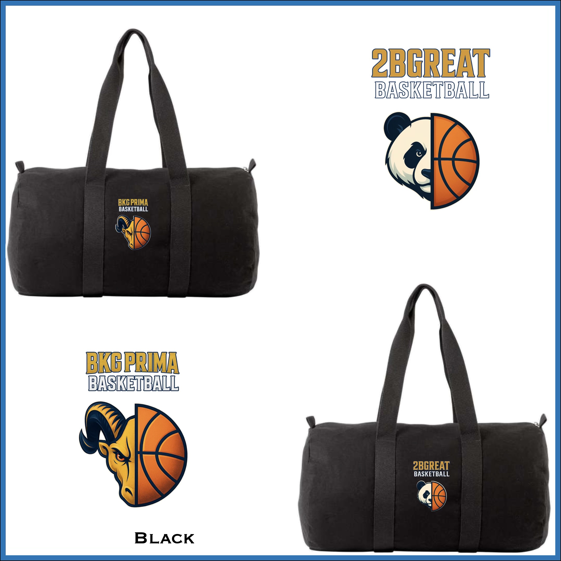 BKG PRIMA / 2BGreat Canvas Duffle Bag – 28L - Image 2