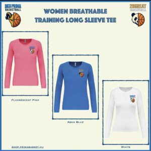 Women Breathable Training Long Sleeve Tee